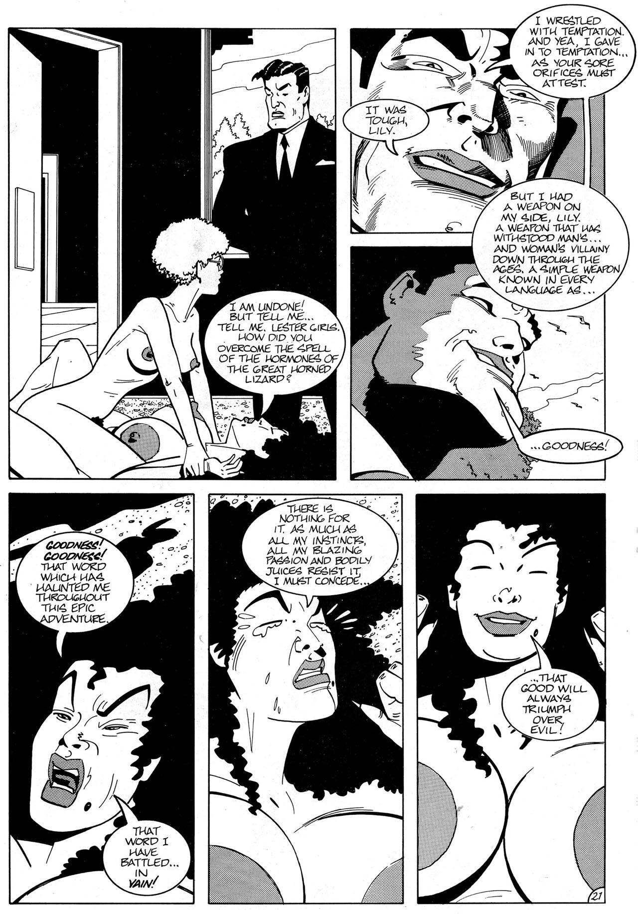 Read online Lizard Lady comic -  Issue #4 - 23