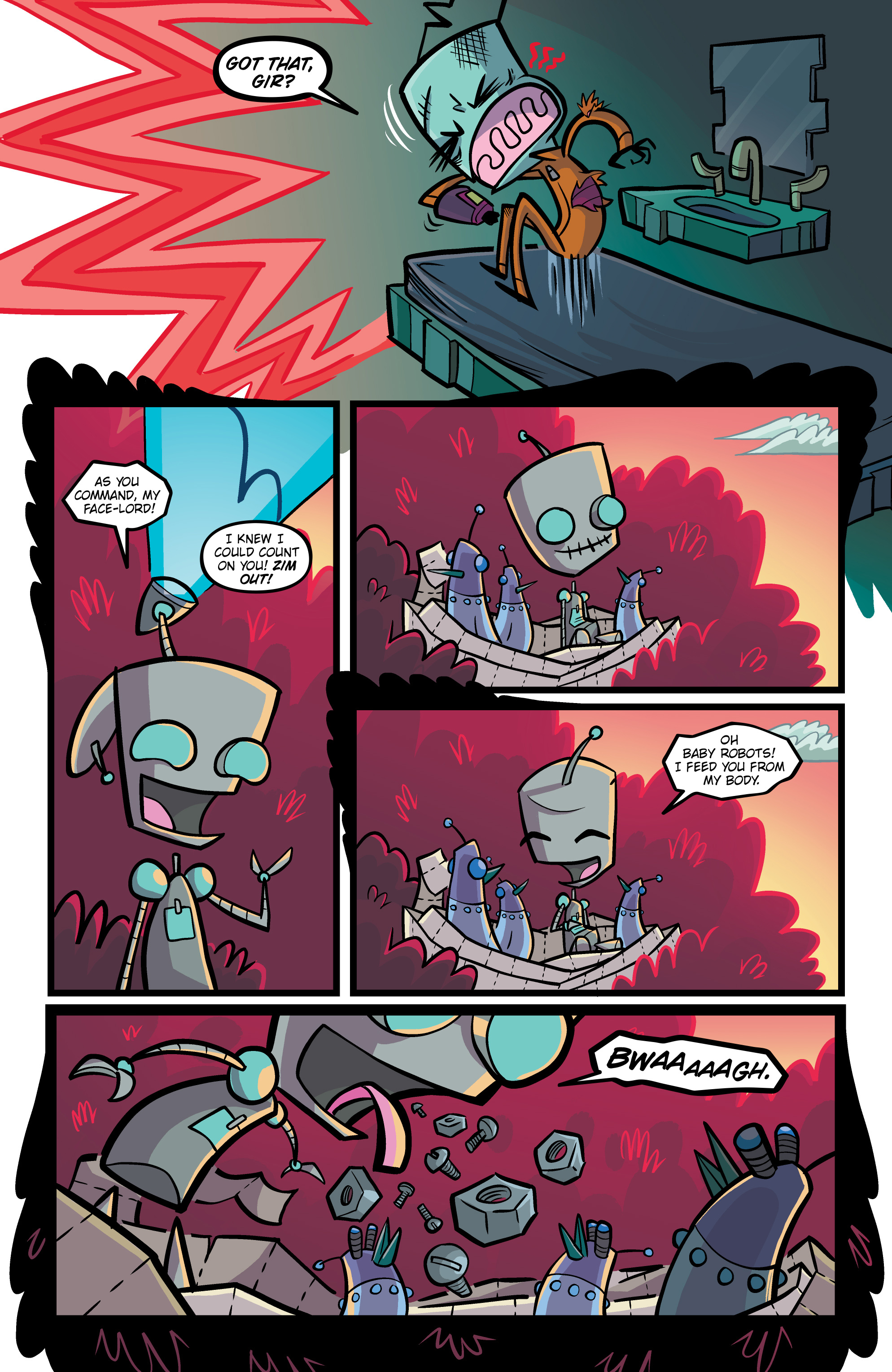 Read online Invader Zim comic -  Issue # _TPB 7 - 72