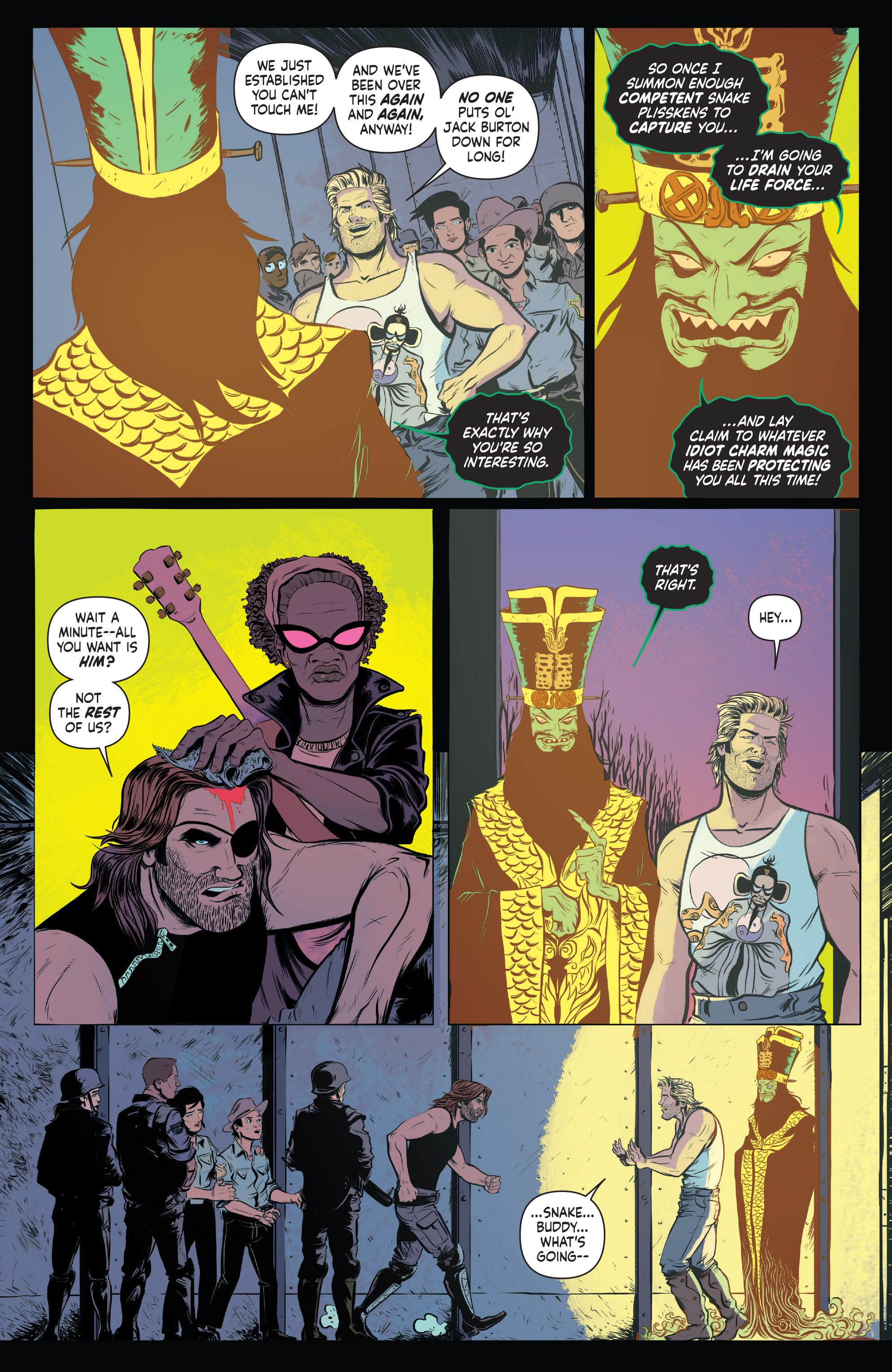 Read online Big Trouble in Little China/Escape From New York comic -  Issue #3 - 14