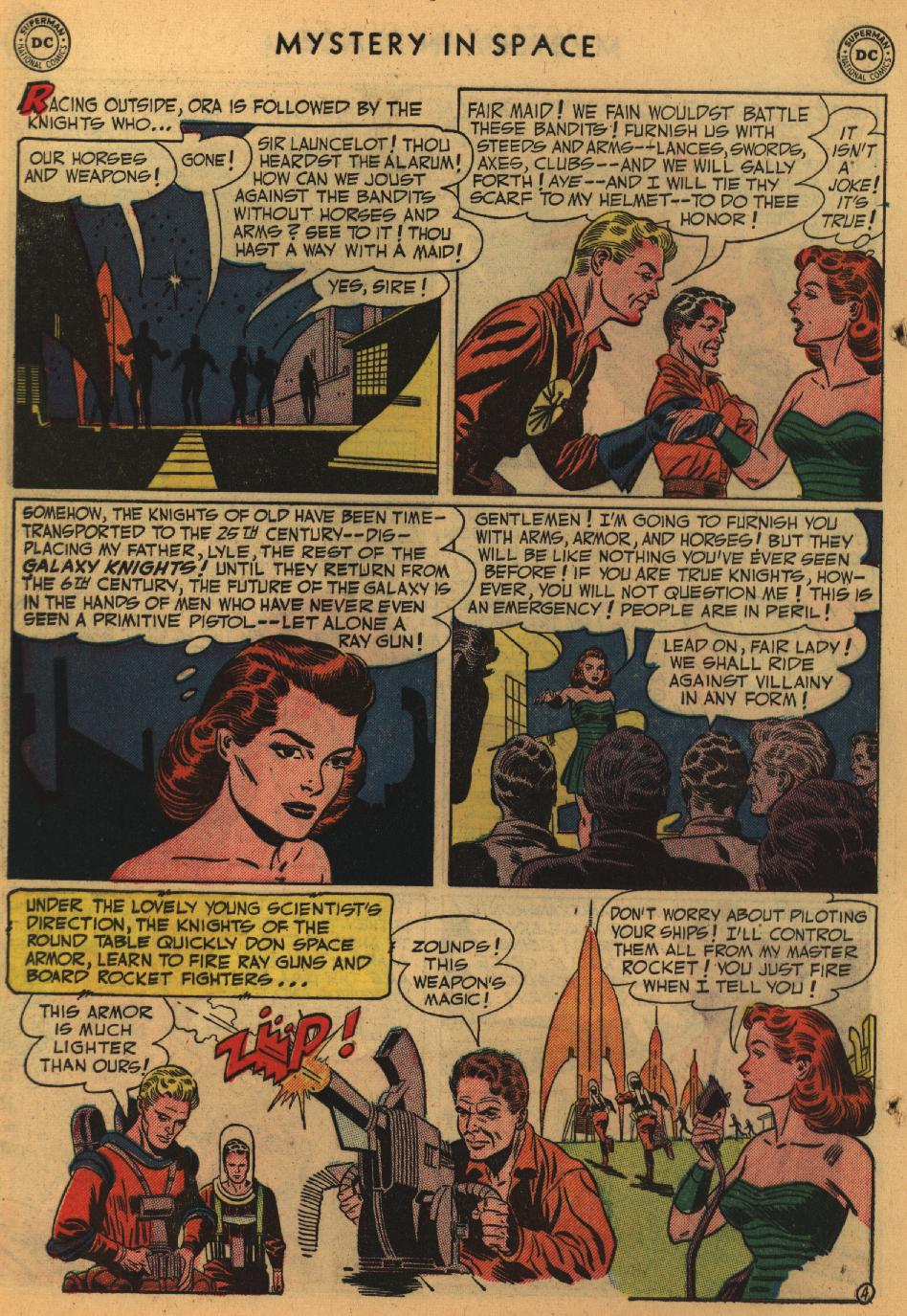 Read online Mystery in Space (1951) comic -  Issue #8 - 28