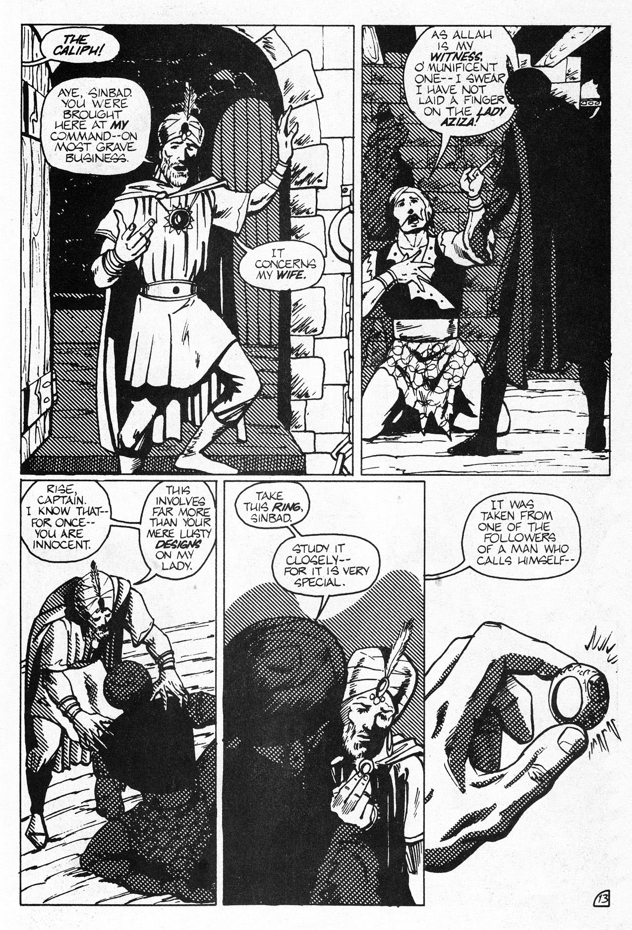 Read online Sinbad comic -  Issue #1 - 17