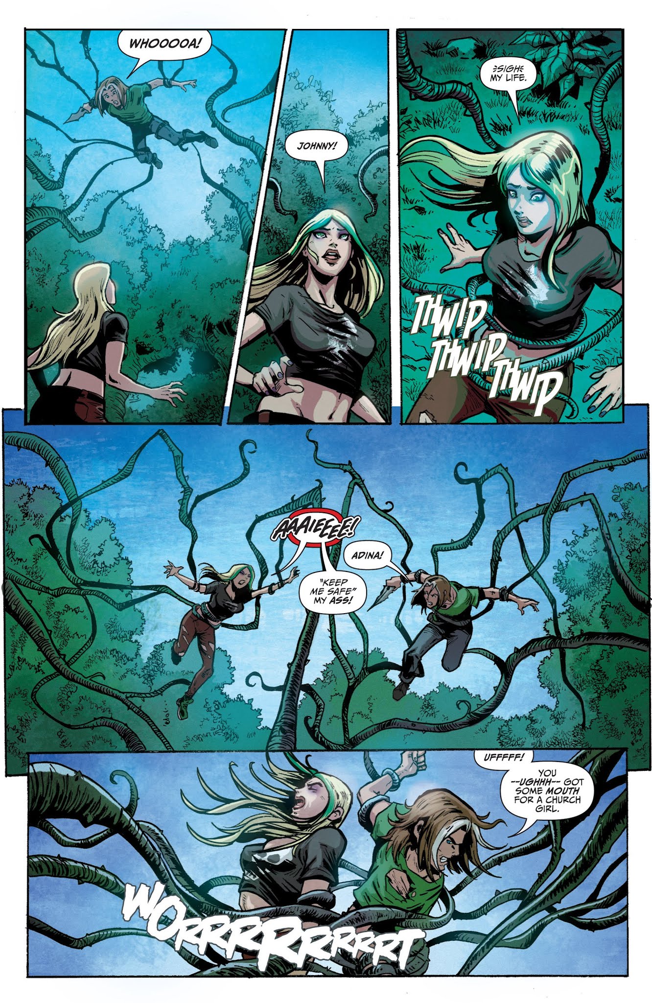 Read online Grimm Fairy Tales presents Wonderland: Through the Looking Glass comic -  Issue #3 - 8