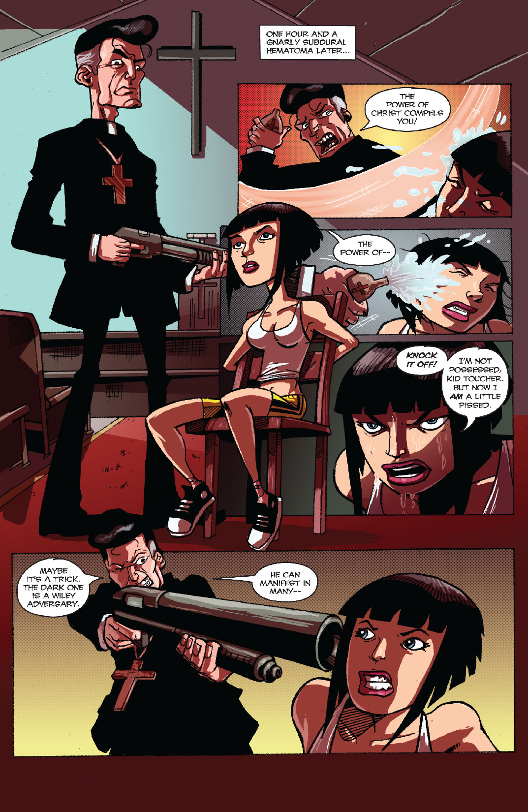 Read online Alpha Girl comic -  Issue #3 - 22