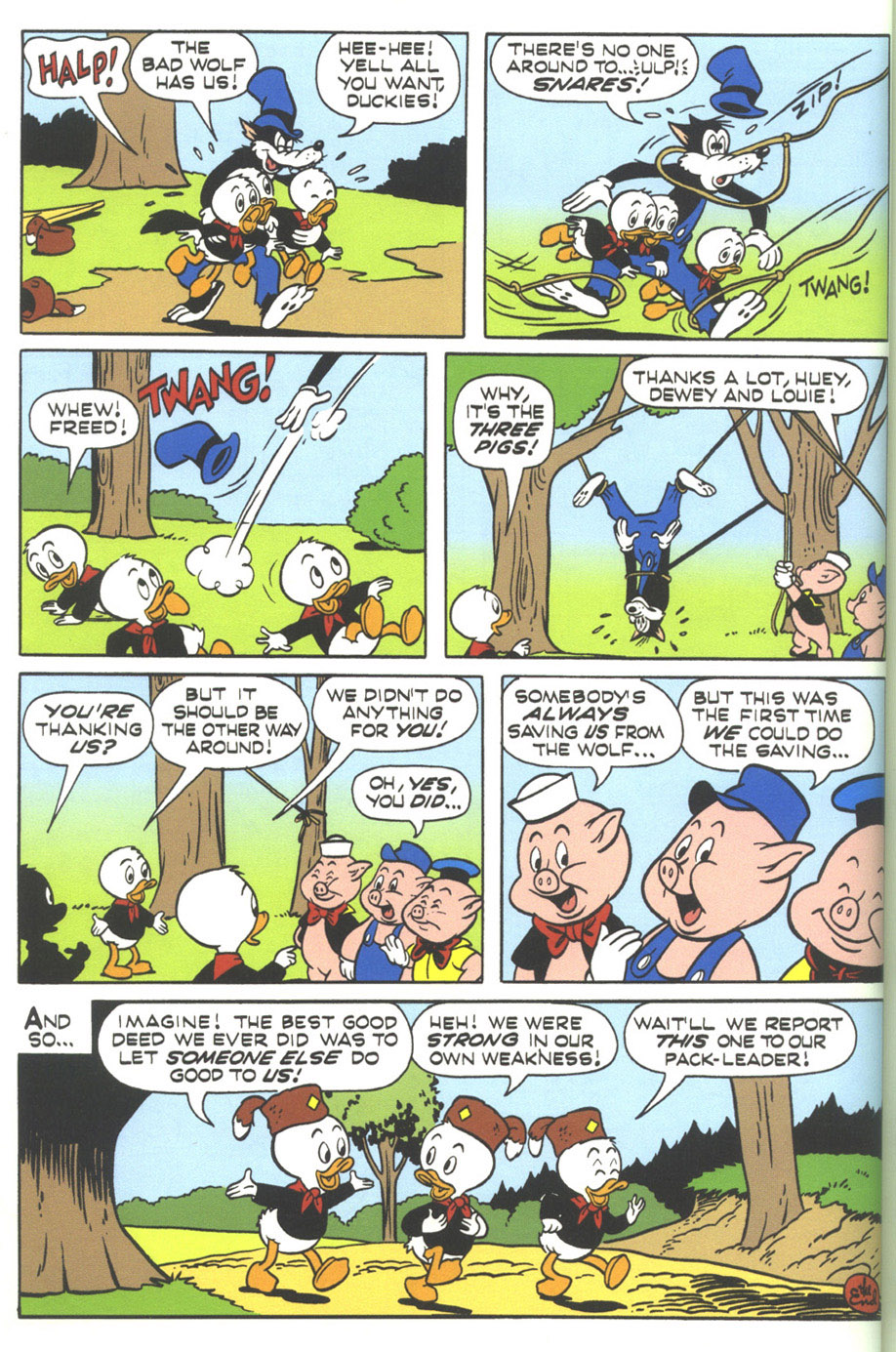 Read online Walt Disney's Comics and Stories comic -  Issue #628 - 38
