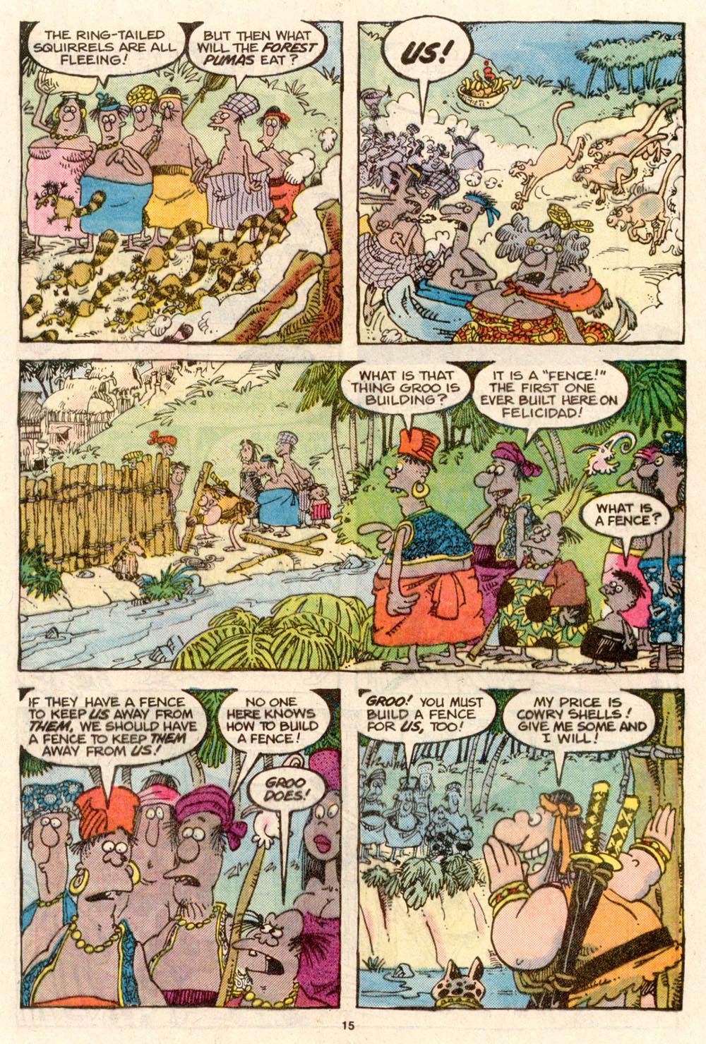Read online Sergio Aragonés Groo the Wanderer comic -  Issue #55 - 15