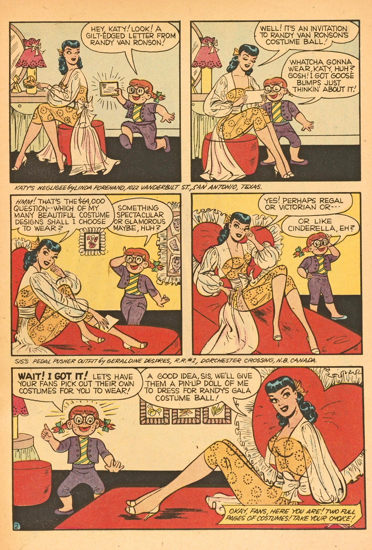 Read online Katy Keene (1949) comic -  Issue #38 - 15