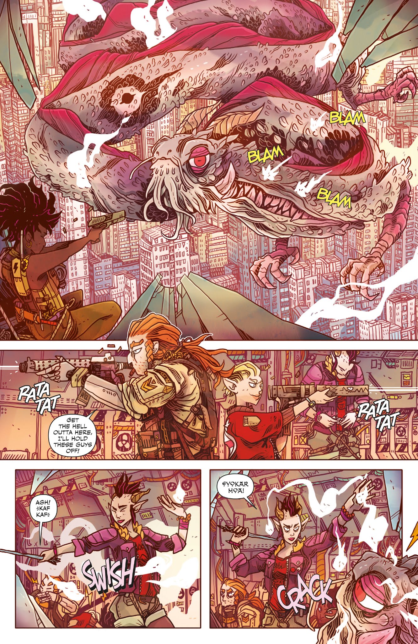 Read online Rat Queens Special: Neon Static comic -  Issue # Full - 10