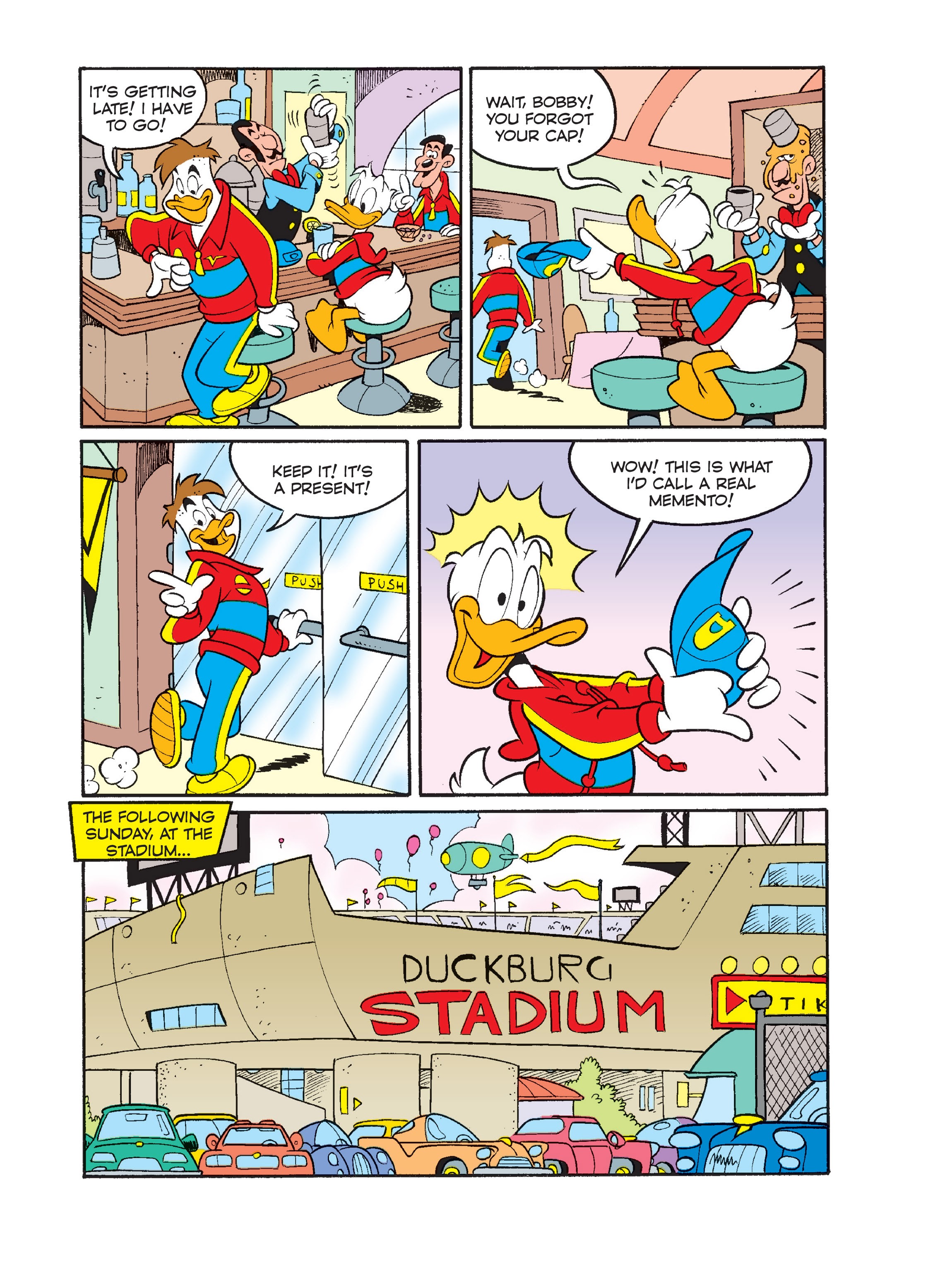 Read online Superduck and the World Champion of Soccer comic -  Issue # Full - 9