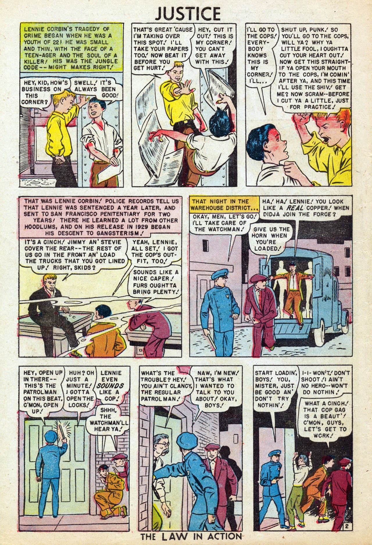 Read online Justice Comics (1948) comic -  Issue #10 - 4