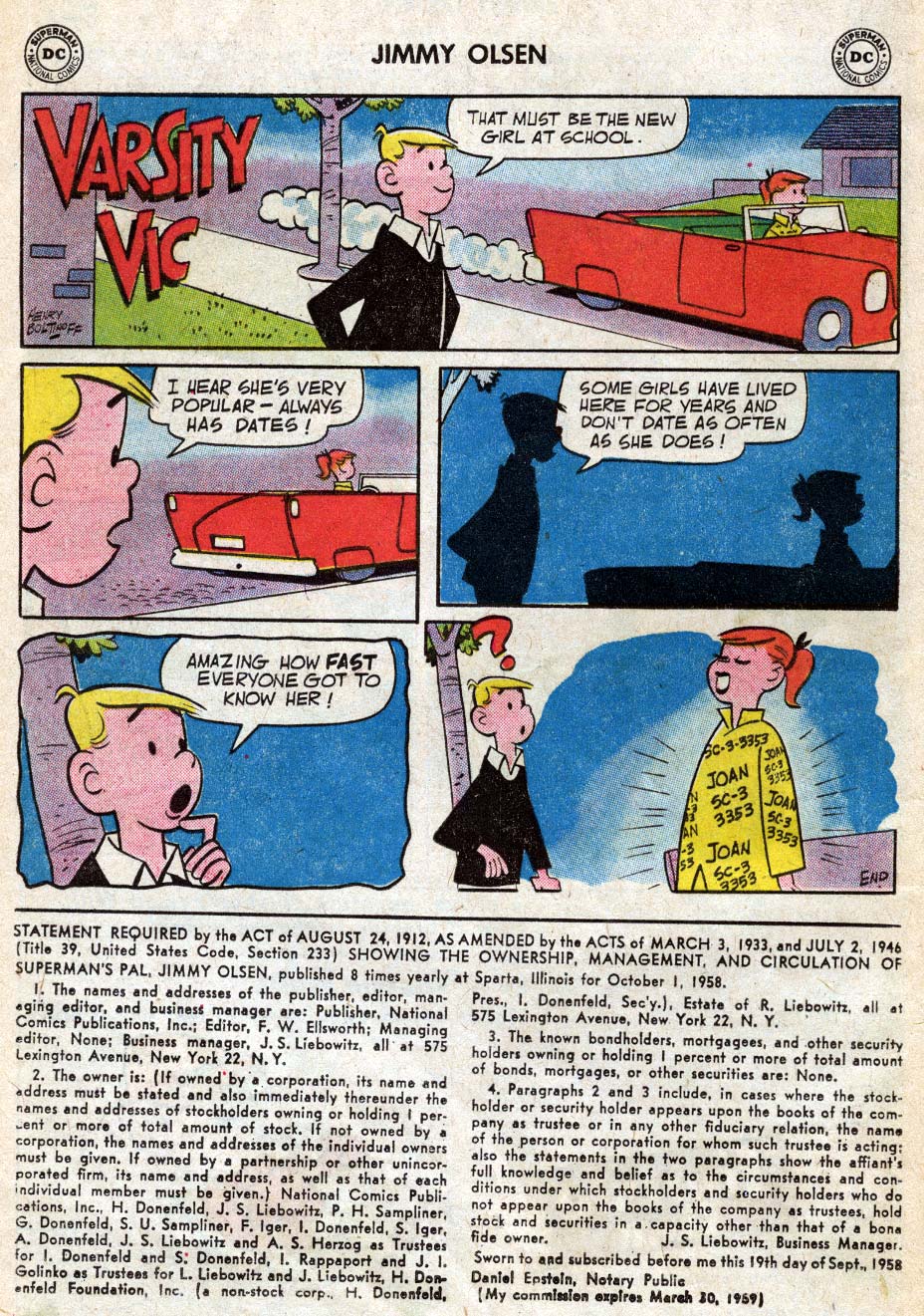 Read online Superman's Pal Jimmy Olsen comic -  Issue #35 - 12