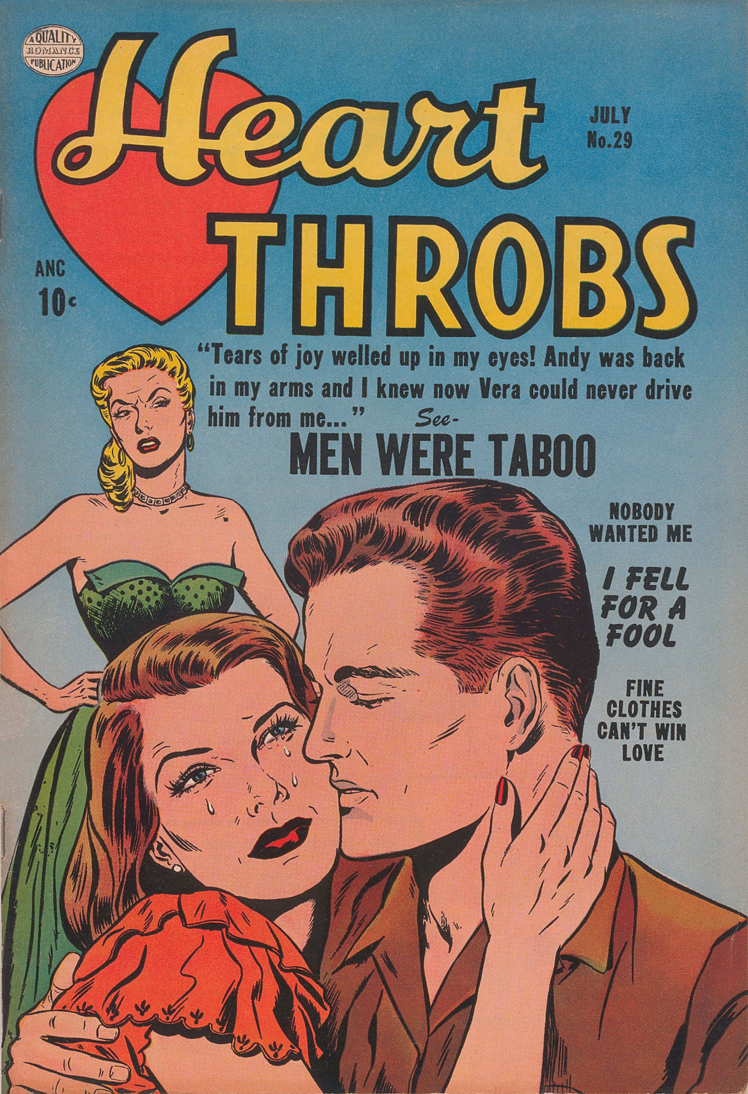 Read online Heart Throbs comic -  Issue #29 - 1
