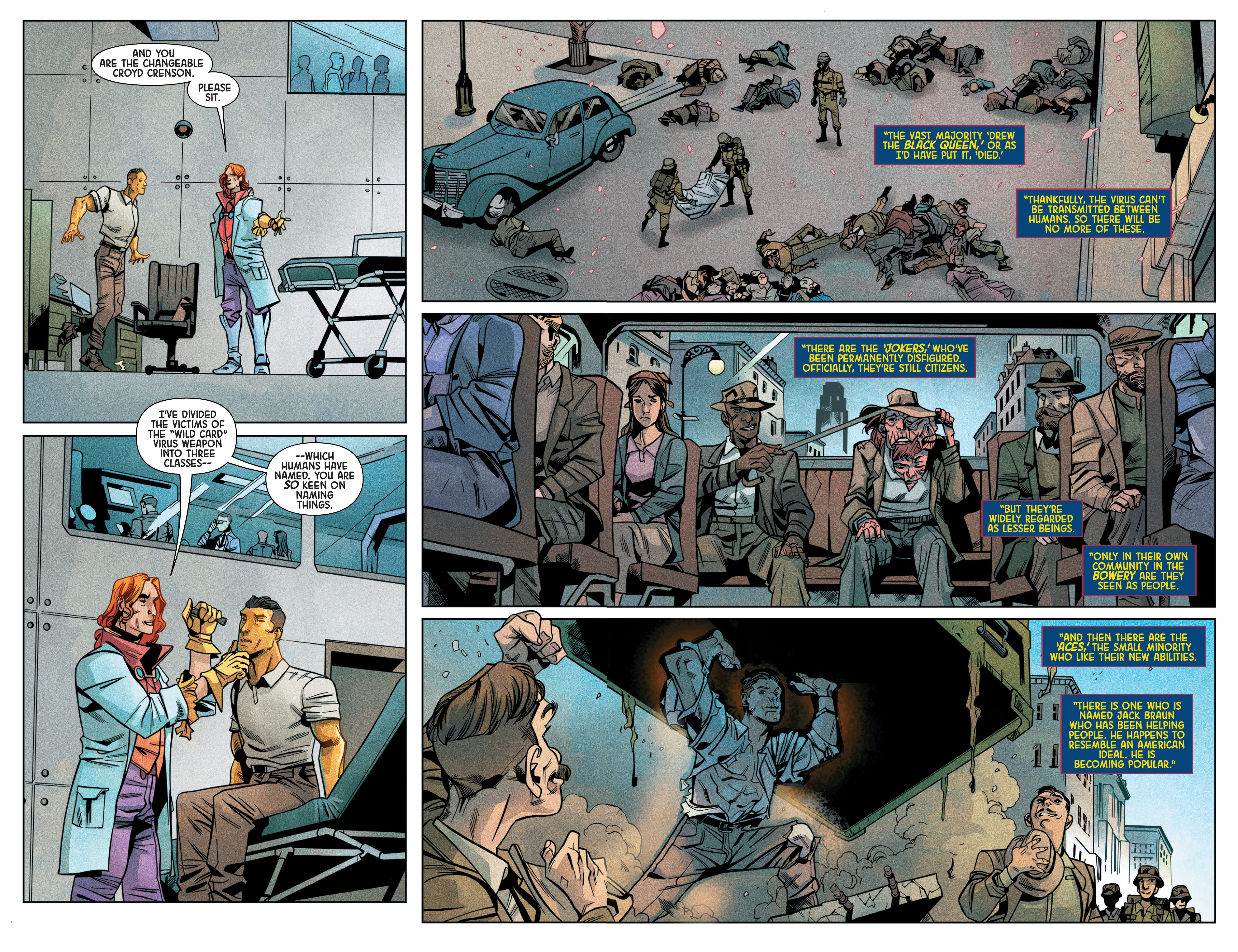 Read online Wild Cards: The Drawing Of Cards comic -  Issue #4 - 4