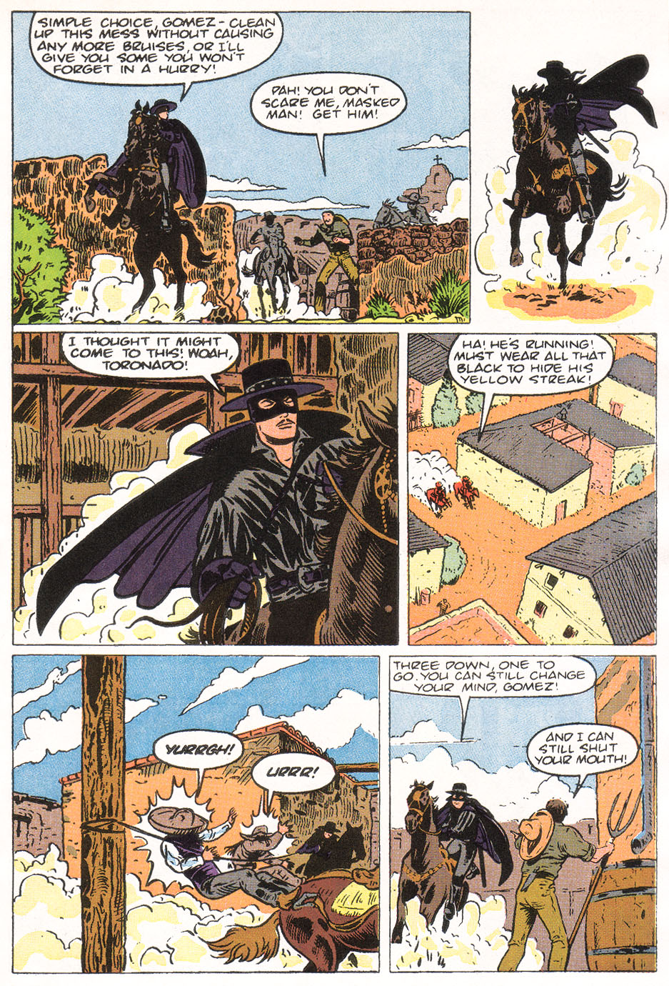Read online Zorro (1990) comic -  Issue #11 - 15