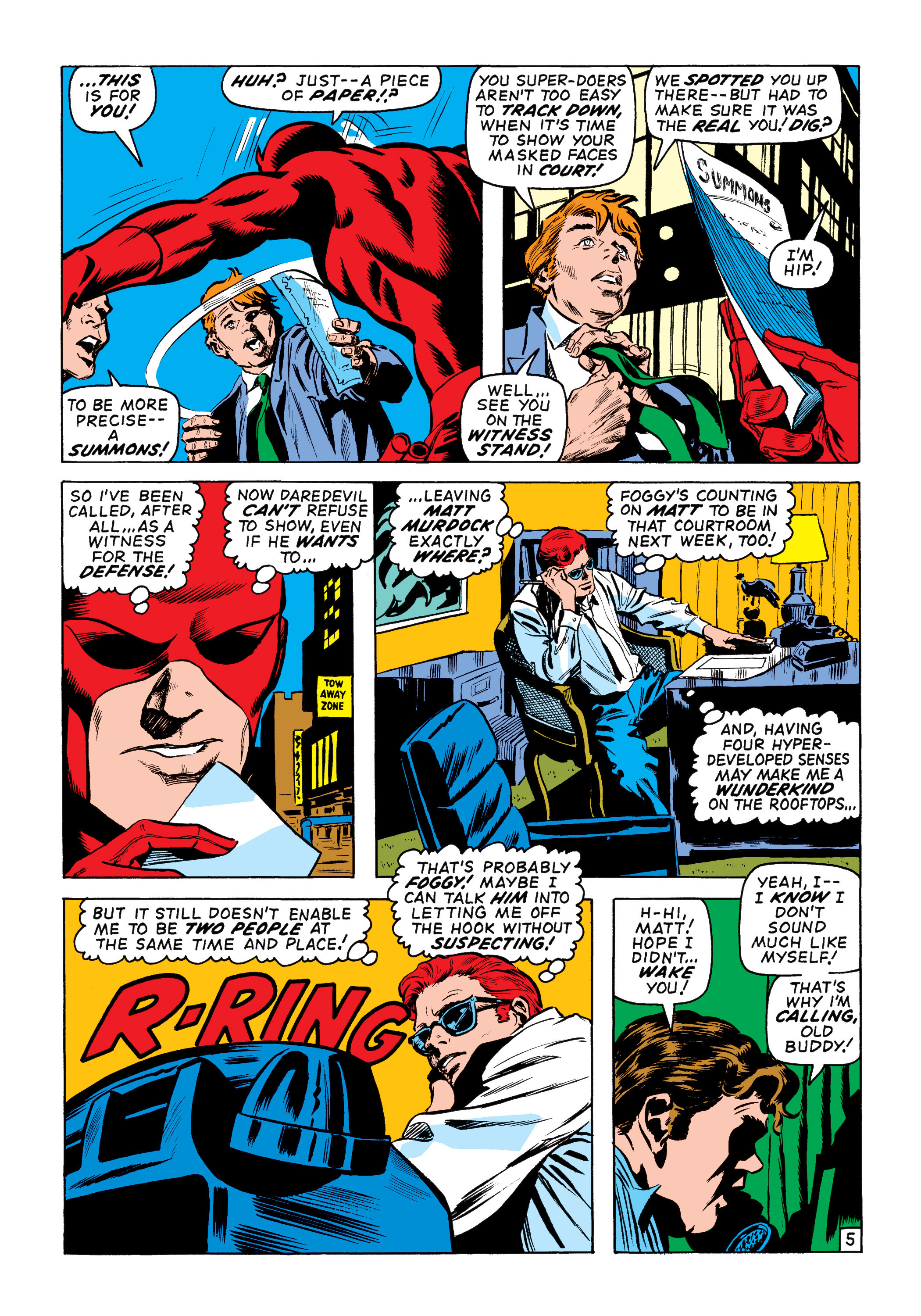 Read online Marvel Masterworks: Daredevil comic -  Issue # TPB 7 (Part 2) - 52
