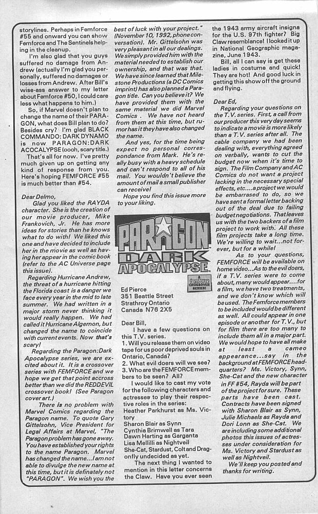 Read online Femforce comic -  Issue #55 - 31