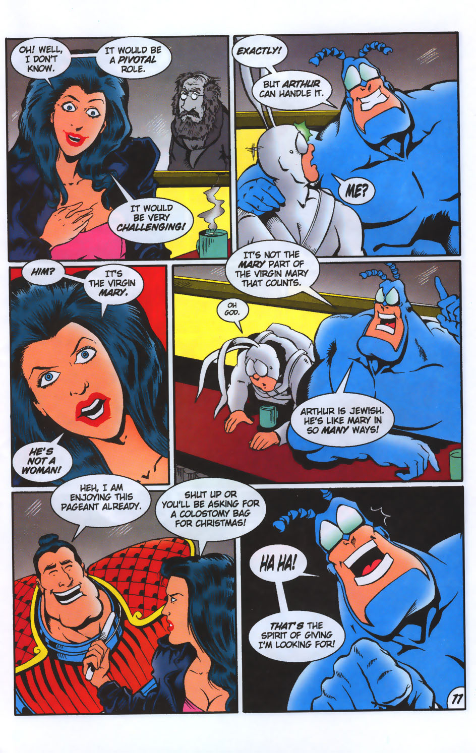 Read online The Tick's Big Xmas Trilogy comic -  Issue #1 - 13