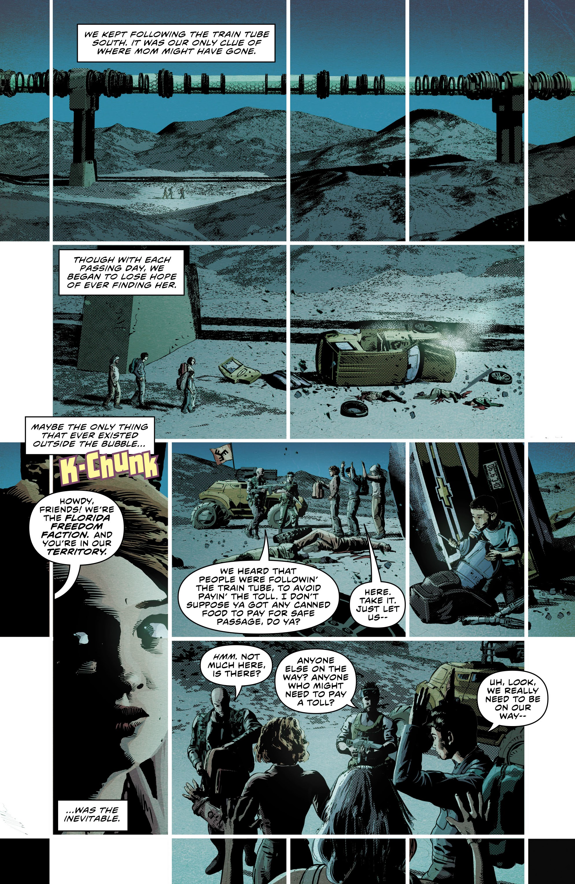 Read online Not All Robots comic -  Issue #5 - 17