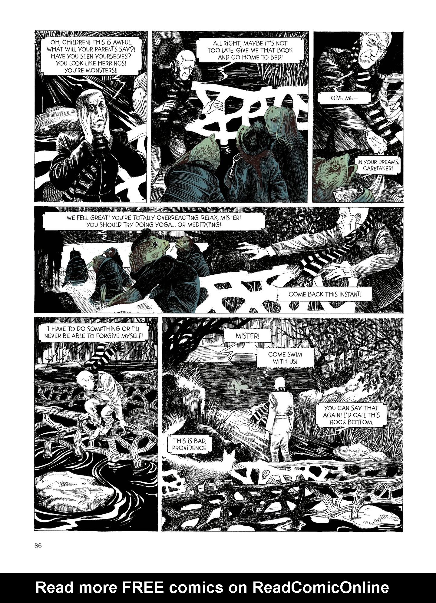 Read online The Monstrous Dreams of Mr. Providence comic -  Issue # TPB - 87
