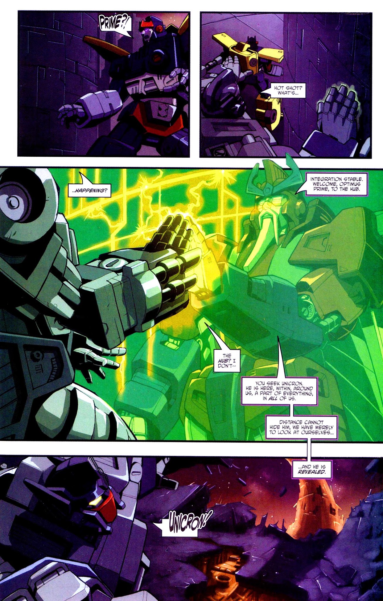 Read online Transformers Energon comic -  Issue #19 - 20