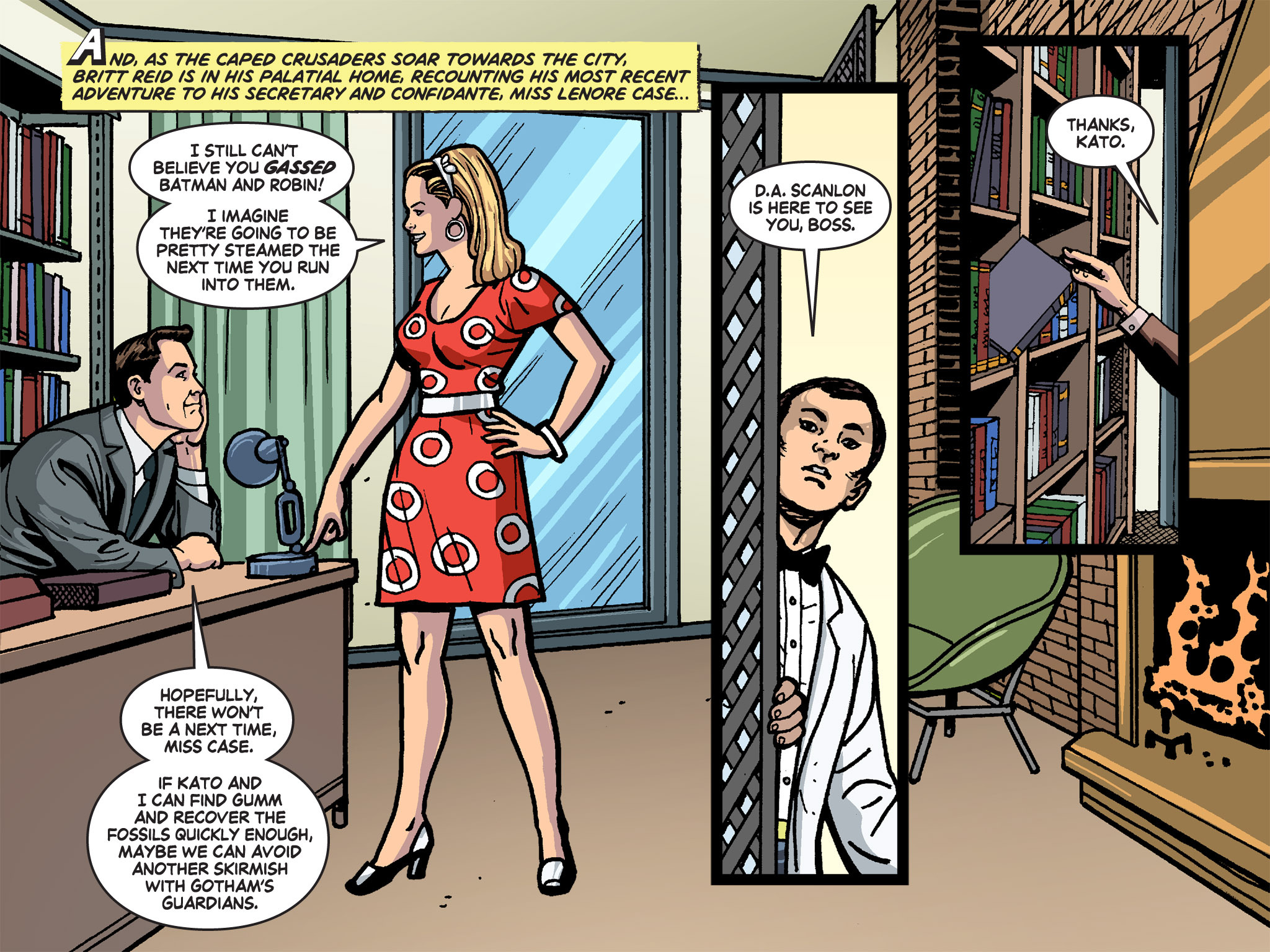 Read online Batman '66 Meets the Green Hornet [II] comic -  Issue #4 - 43