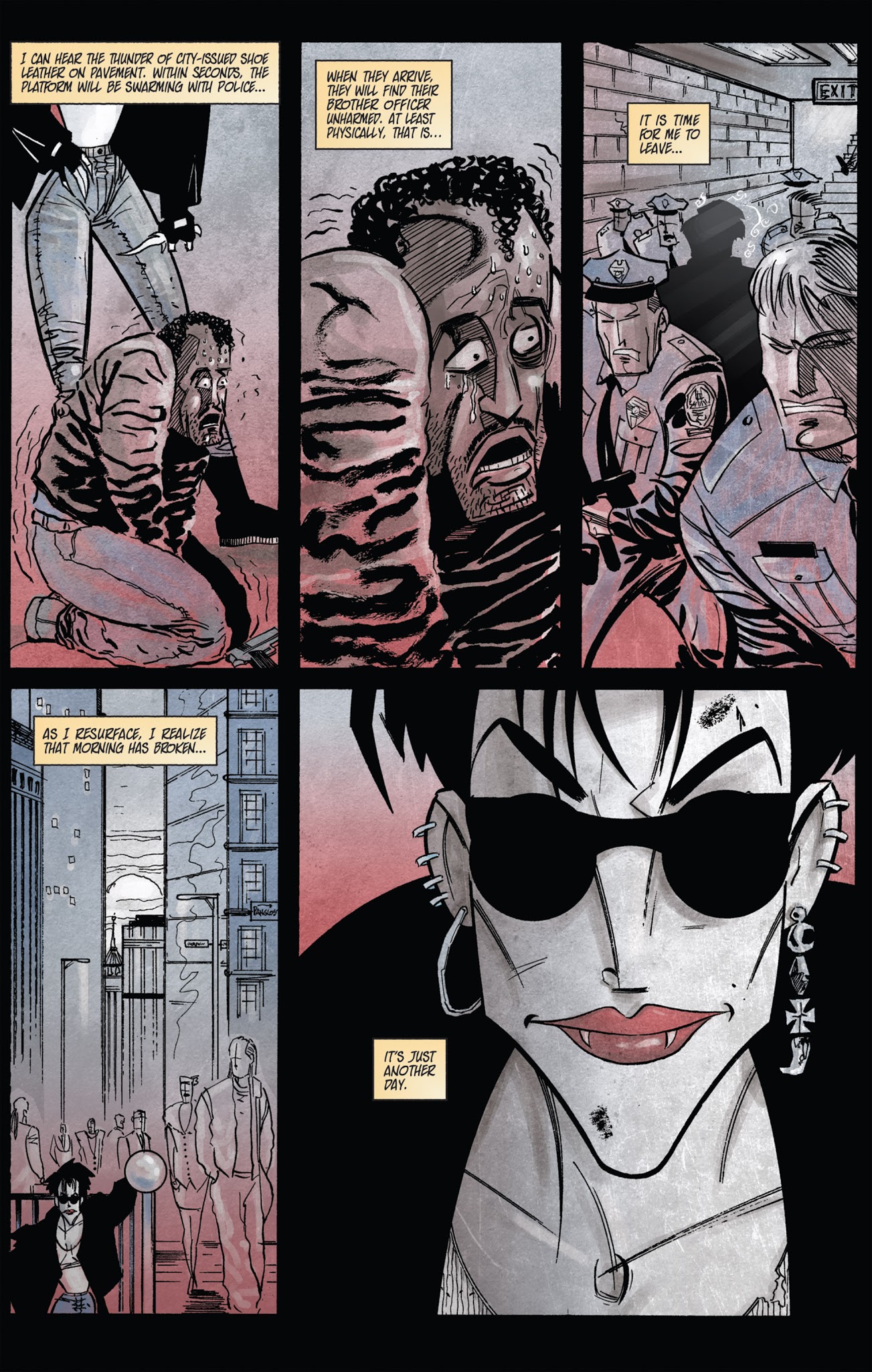 Read online Sunglasses After Dark: Full Blooded Collection comic -  Issue # TPB - 12