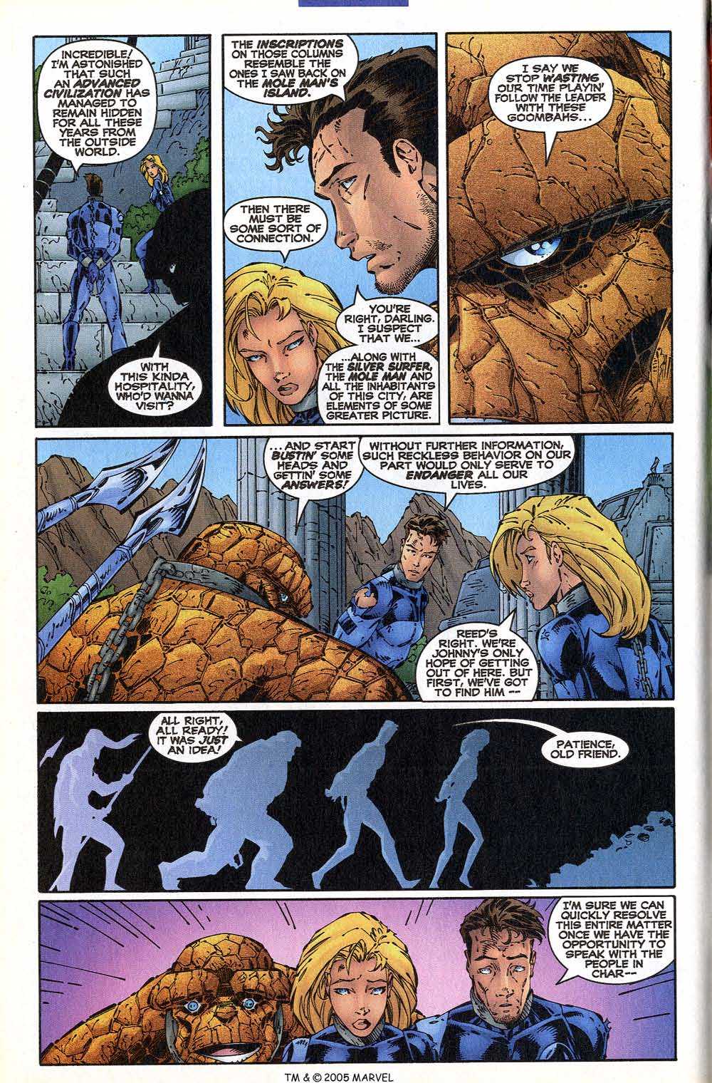 Read online Fantastic Four (1996) comic -  Issue #9 - 10