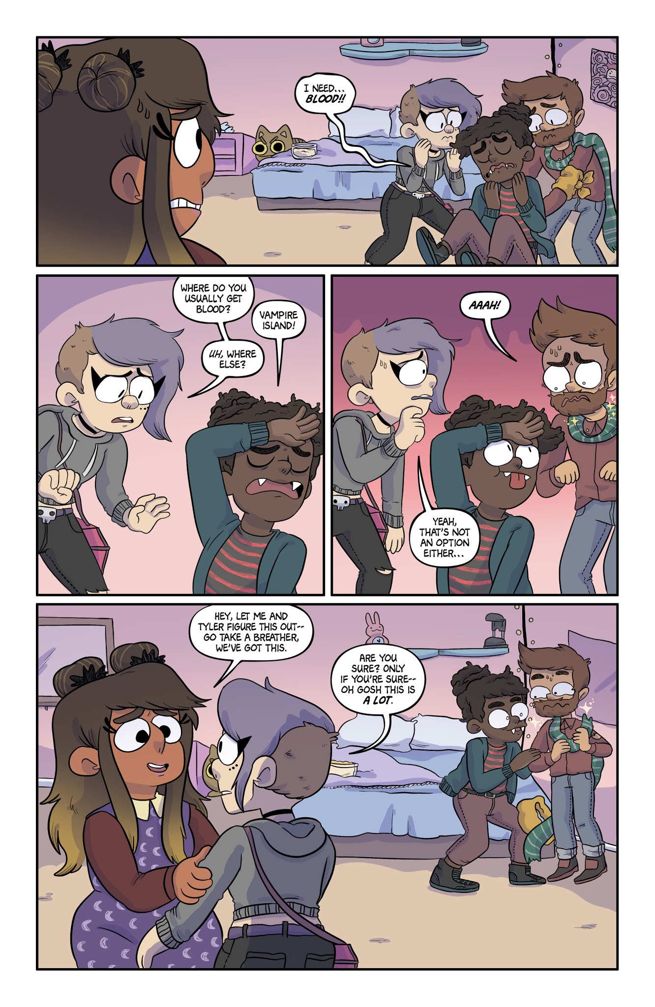 Read online Kim Reaper: Vampire Island comic -  Issue #3 - 3