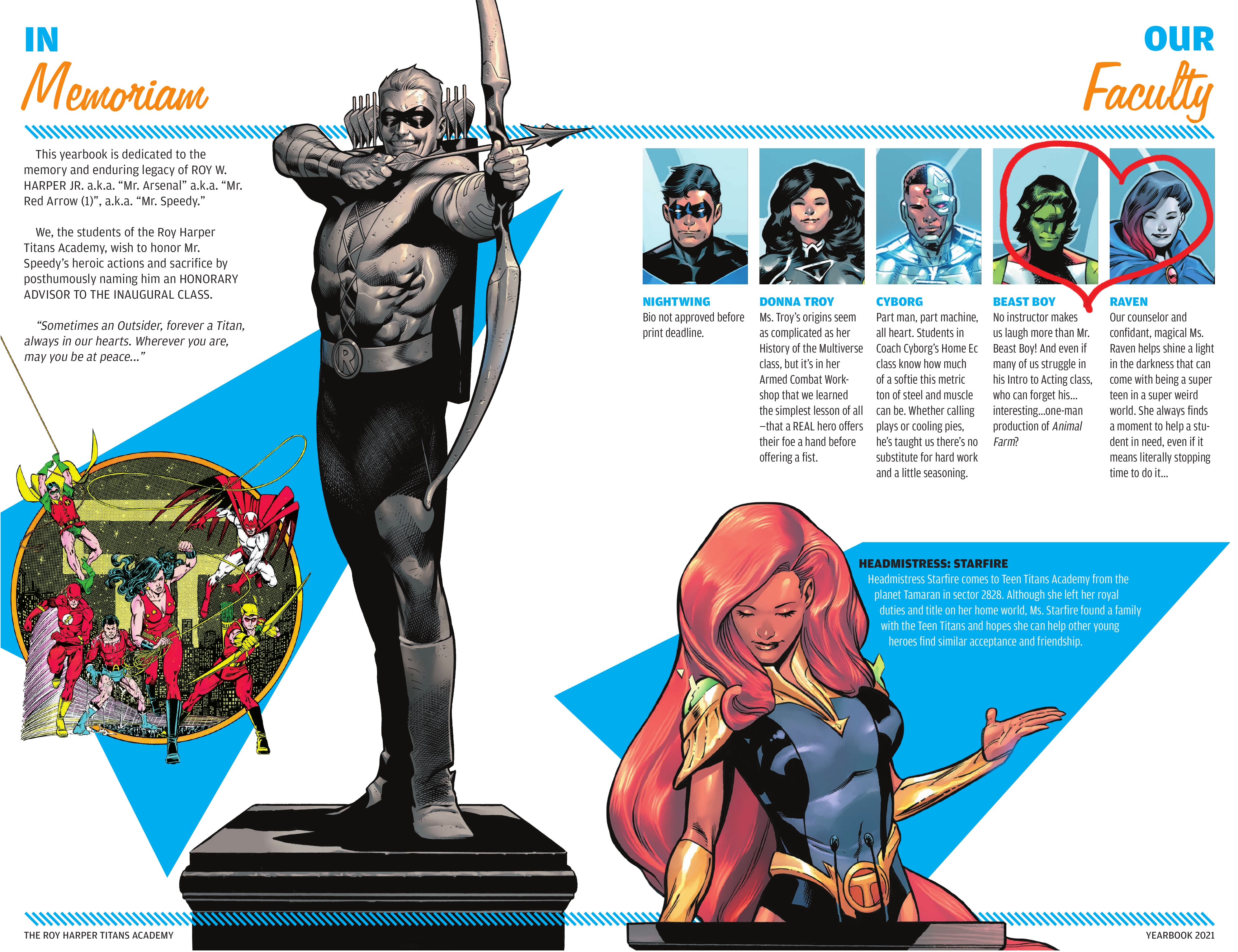 Read online Teen Titans Academy comic -  Issue # _Yearbook 2021 - 13