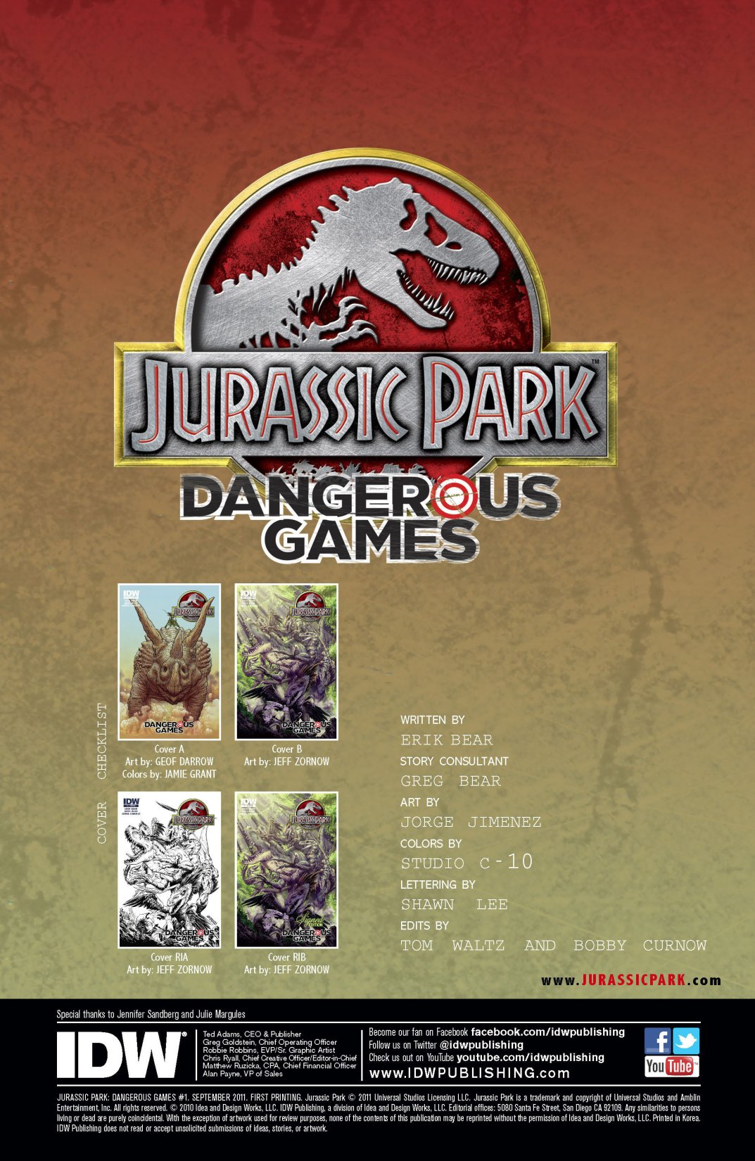 Read online Jurassic Park: Dangerous Games comic -  Issue # _TPB - 6
