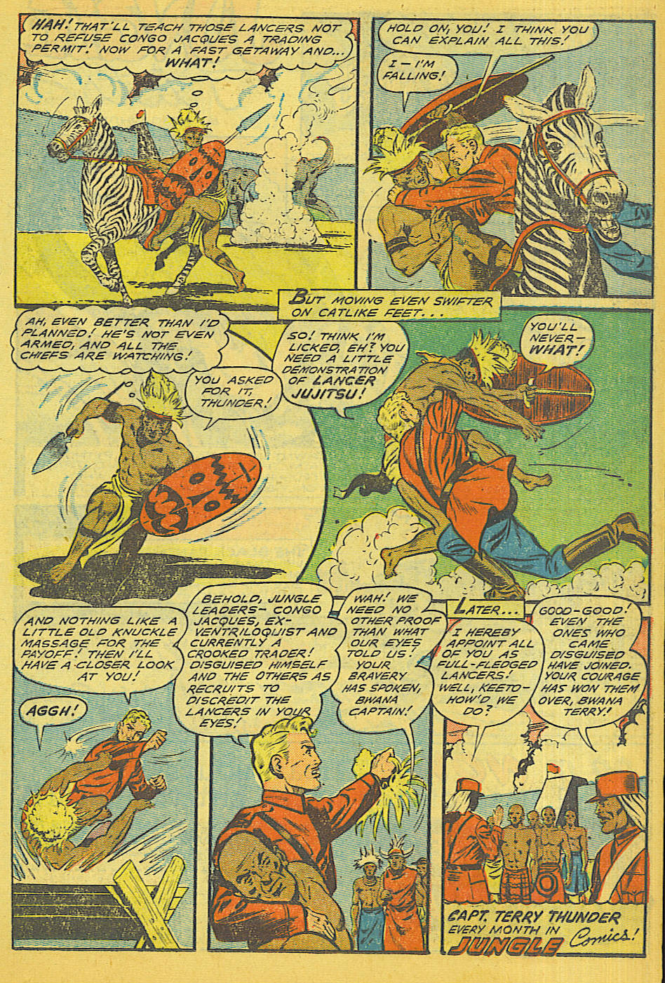 Read online Jungle Comics comic -  Issue #122 - 26