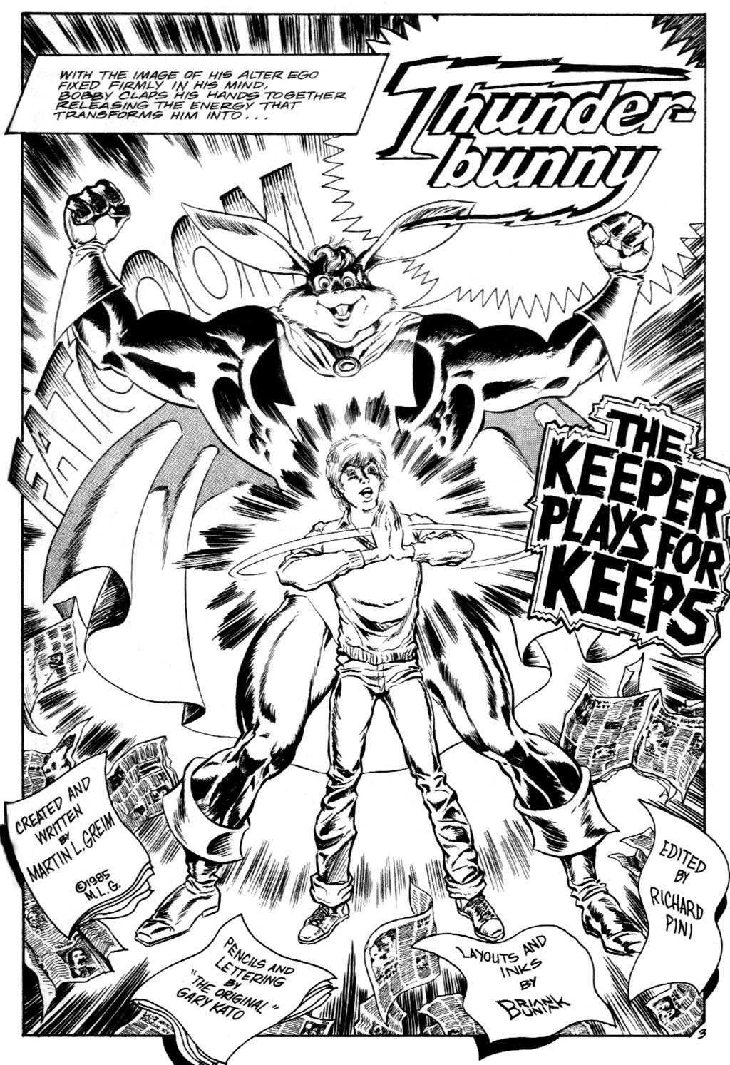 Read online Thunderbunny comic -  Issue #4 - 5