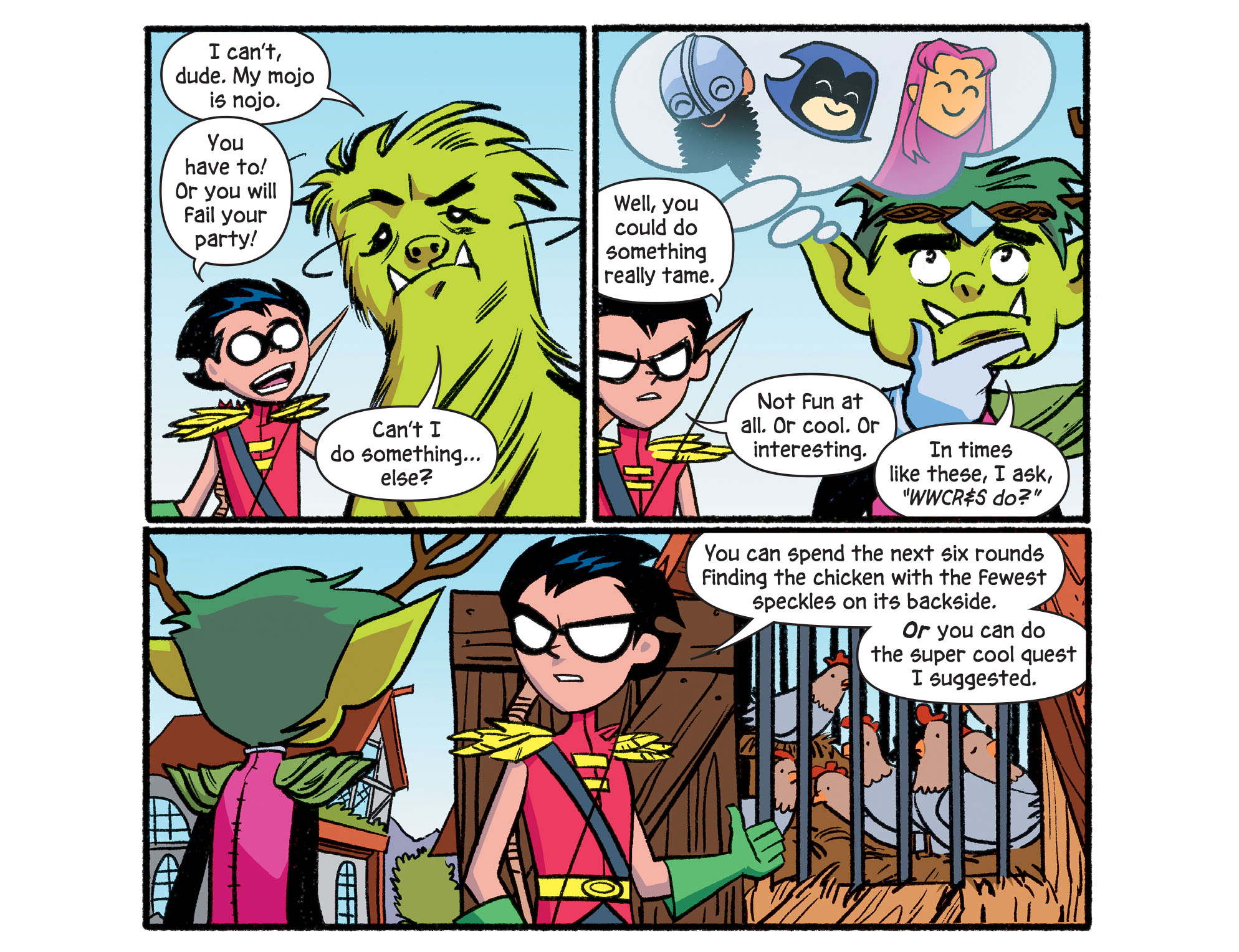 Read online Teen Titans Go! Roll With It! comic -  Issue #5 - 20
