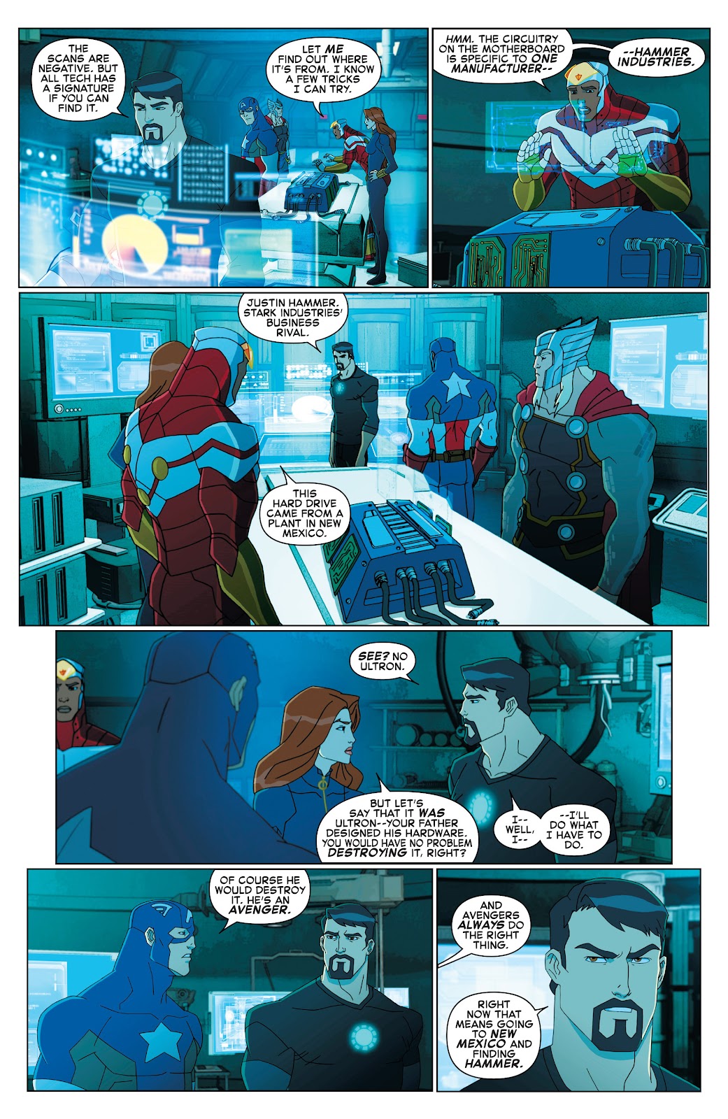 Marvel Universe Avengers Assemble: Civil War issue 1 - Page 7
