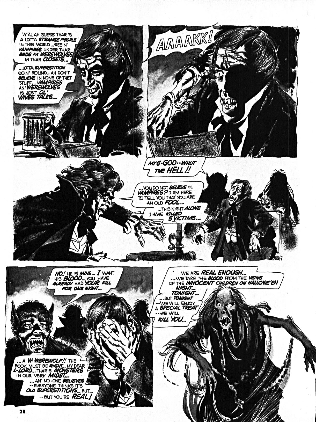 Read online Scream (1973) comic -  Issue #8 - 27
