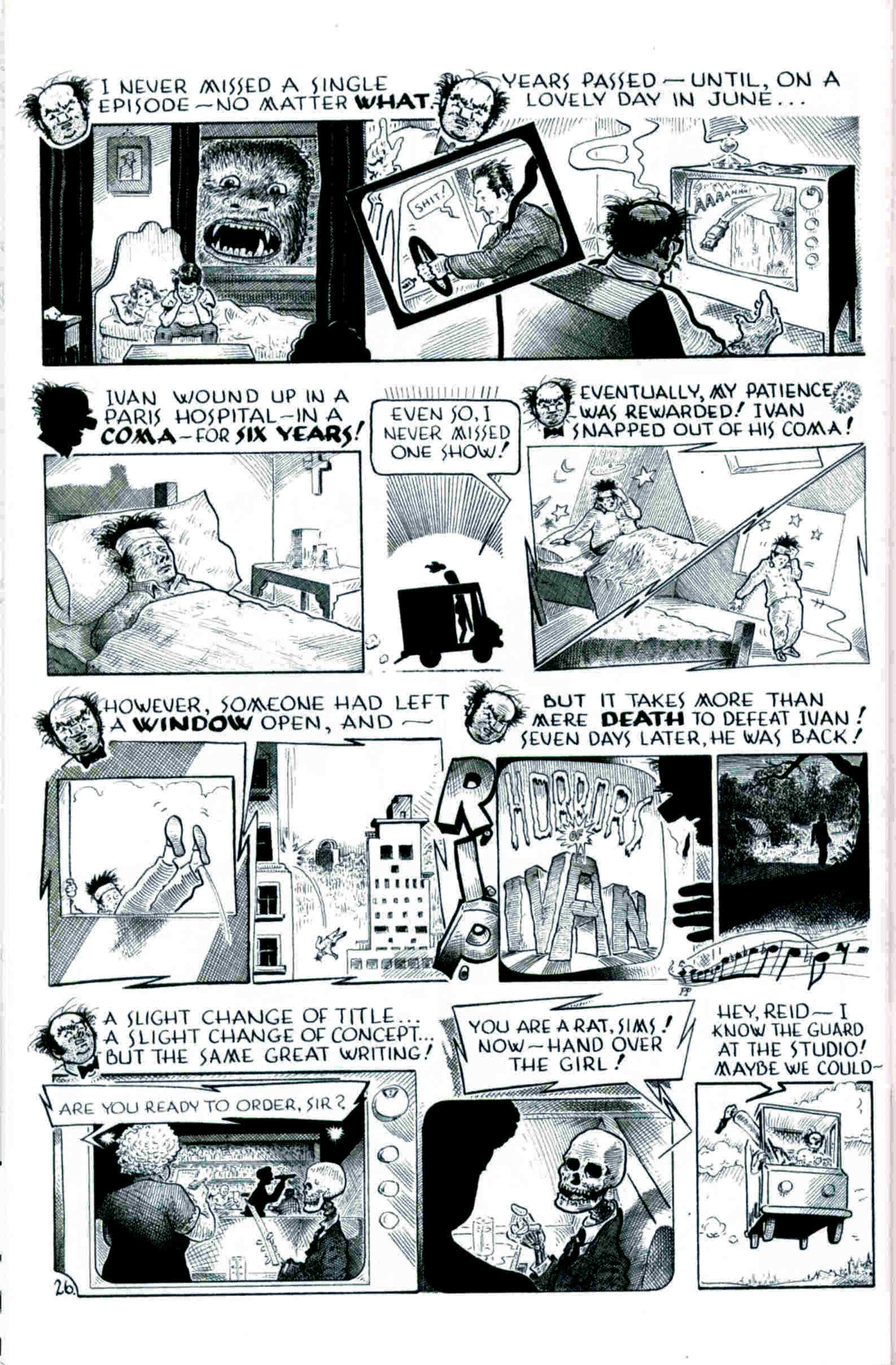 Read online Flaming Carrot & Reid Fleming, World's Toughest Milkman comic -  Issue # Full - 26