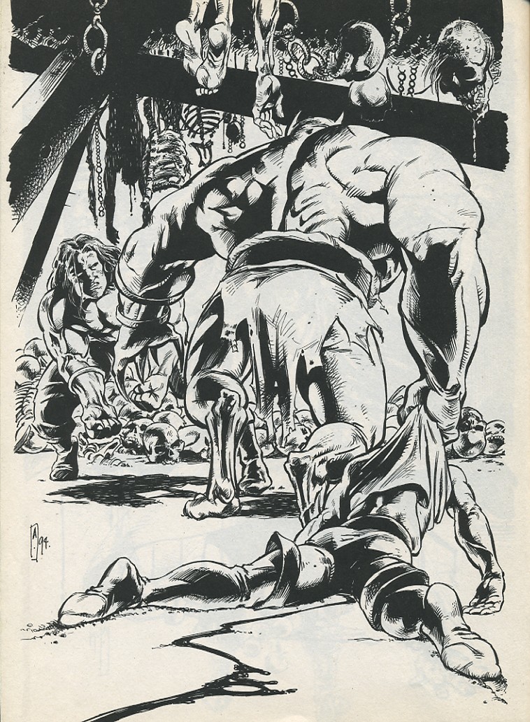 Read online The Savage Sword Of Conan comic -  Issue #223 - 60