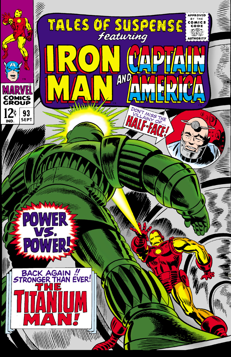 Read online Tales of Suspense (1959) comic -  Issue #93 - 1