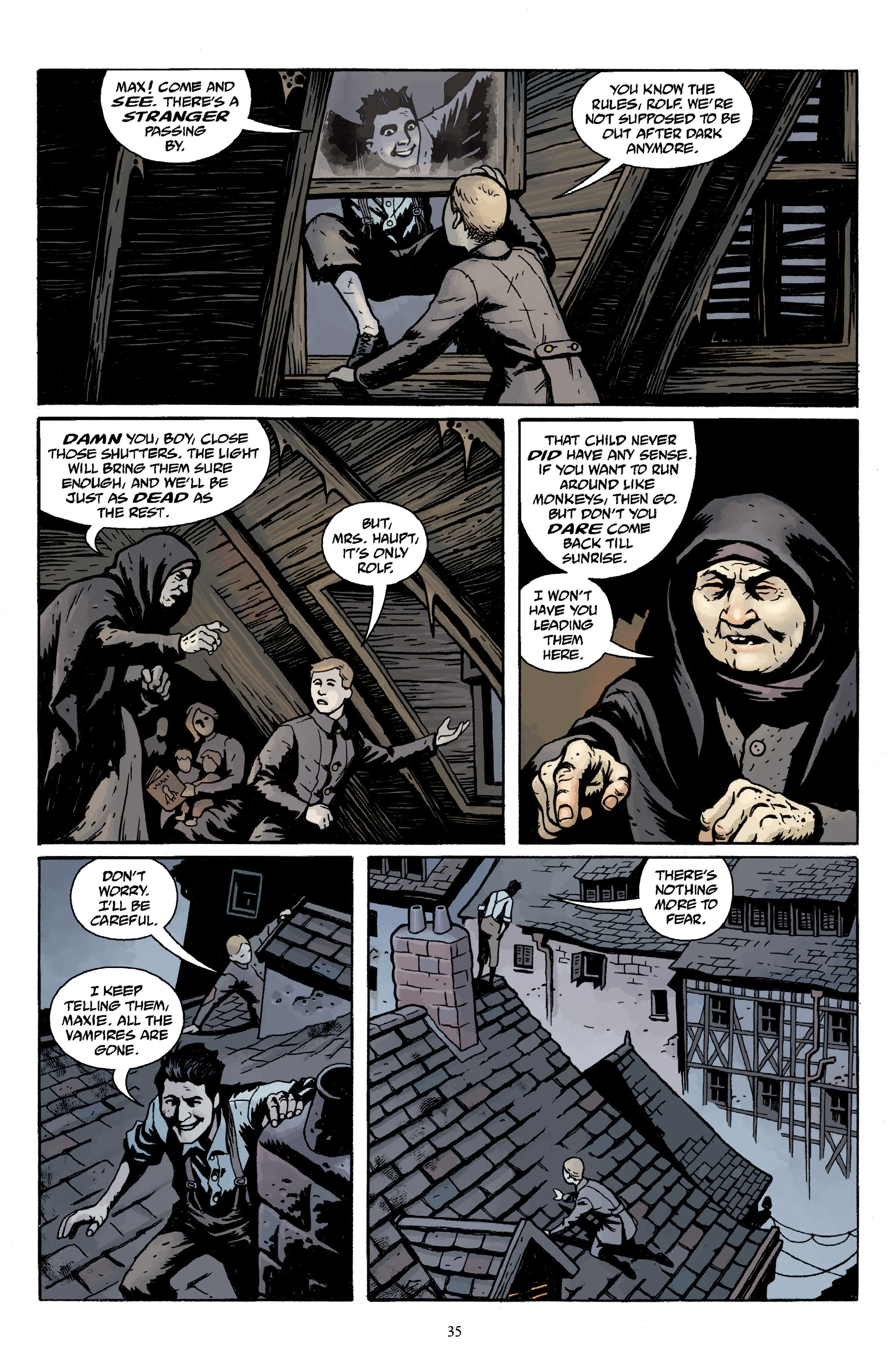 Read online Baltimore Volume 3: A Passing Stranger and Other Stories comic -  Issue # Full - 37
