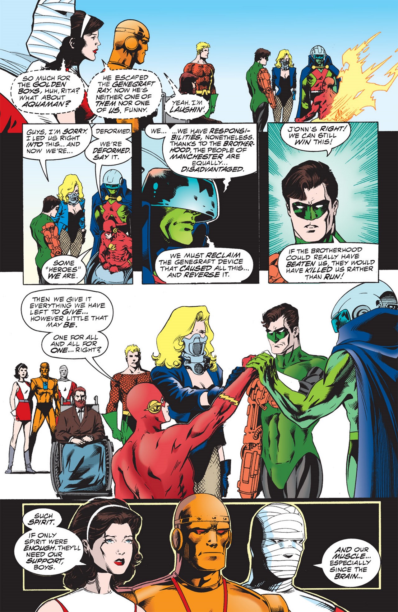 Read online JLA: Year One comic -  Issue #6 - 5