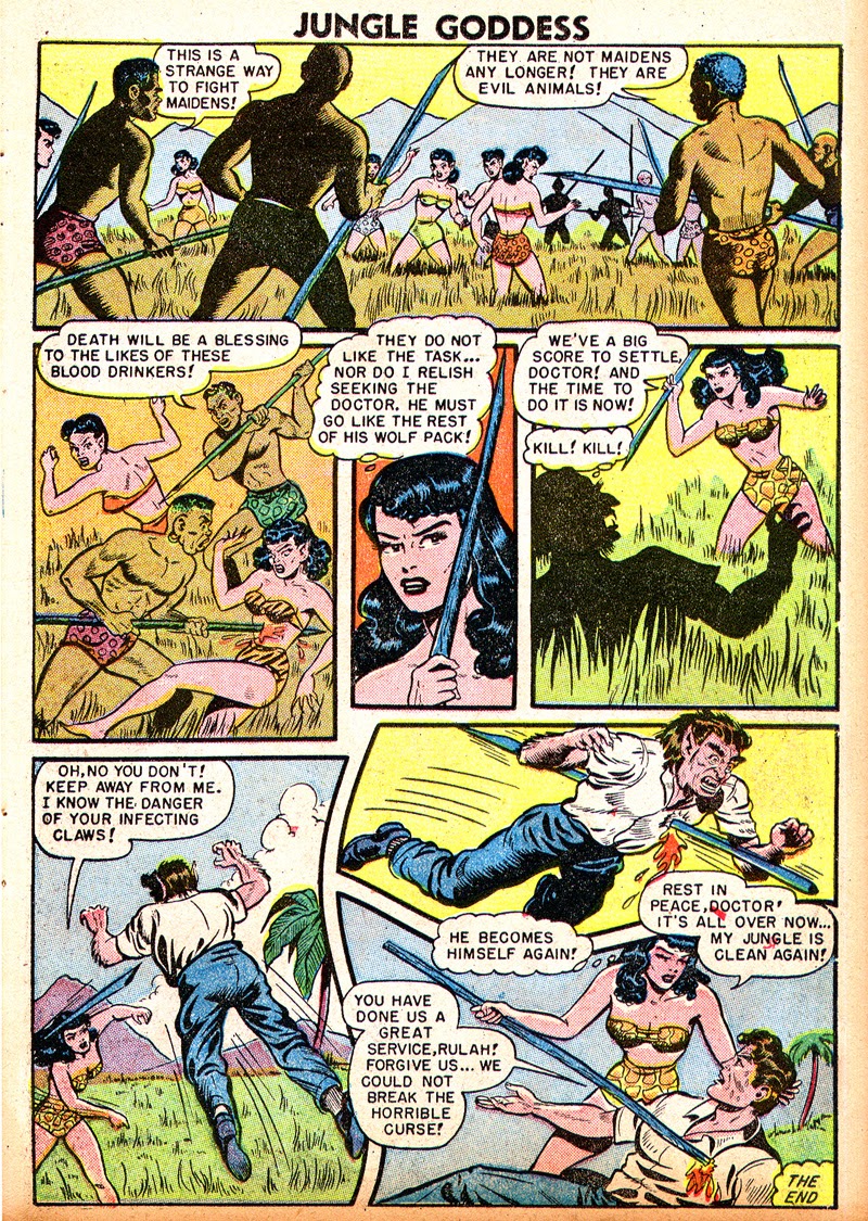 Read online Rulah - Jungle Goddess comic -  Issue #17 - 10