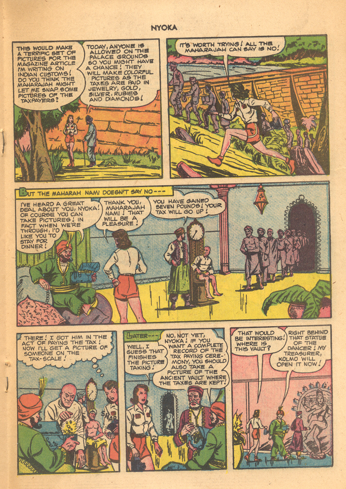 Read online Nyoka the Jungle Girl (1945) comic -  Issue #54 - 27