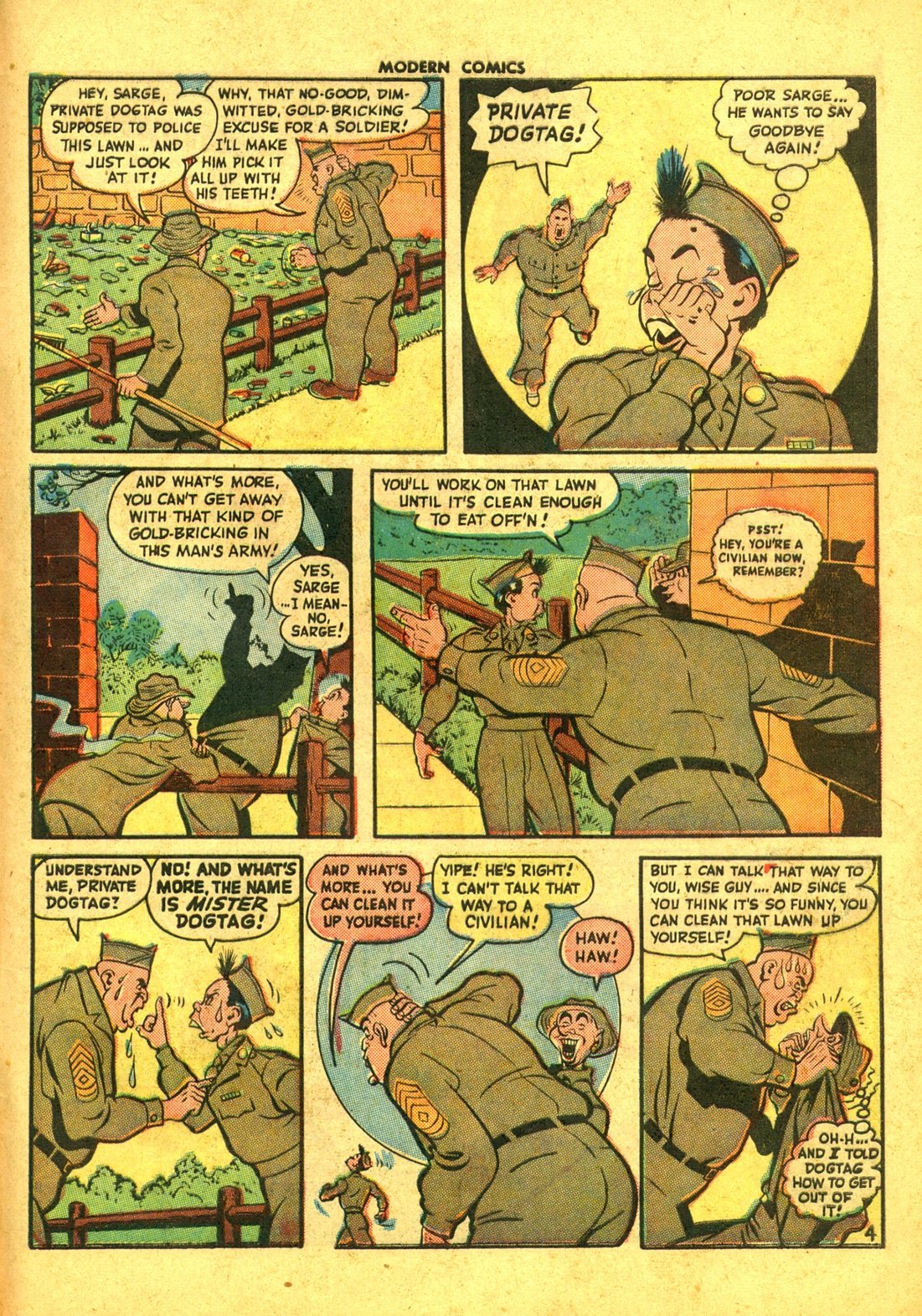 Read online Modern Comics comic -  Issue #50 - 52