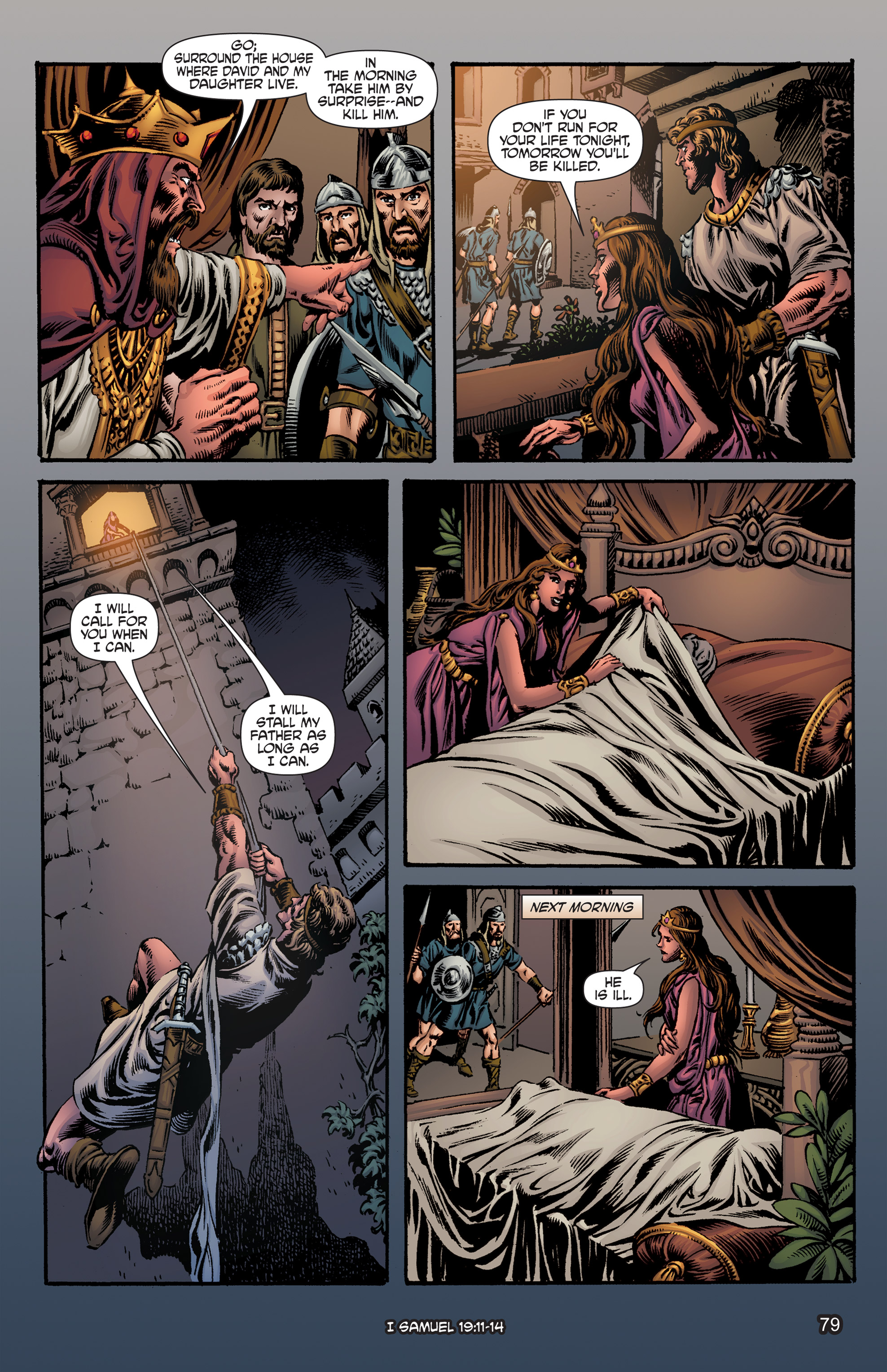Read online The Kingstone Bible comic -  Issue #5 - 83