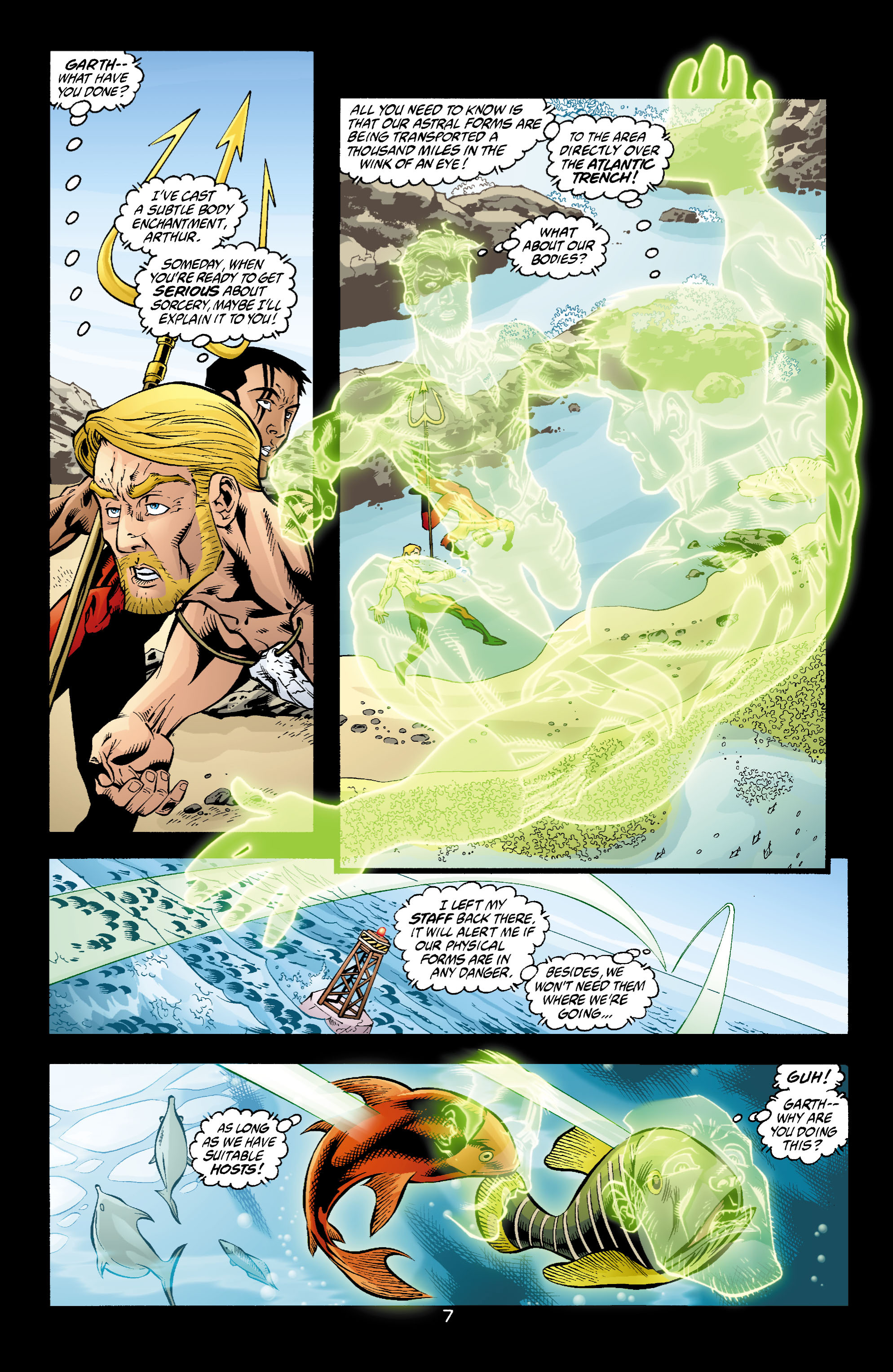 Read online Aquaman (2003) comic -  Issue #4 - 8