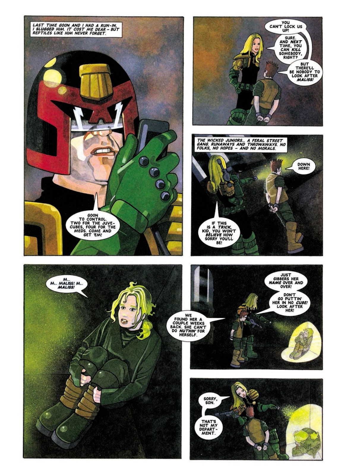 Judge Anderson: The Psi Files issue TPB 3 - Page 124