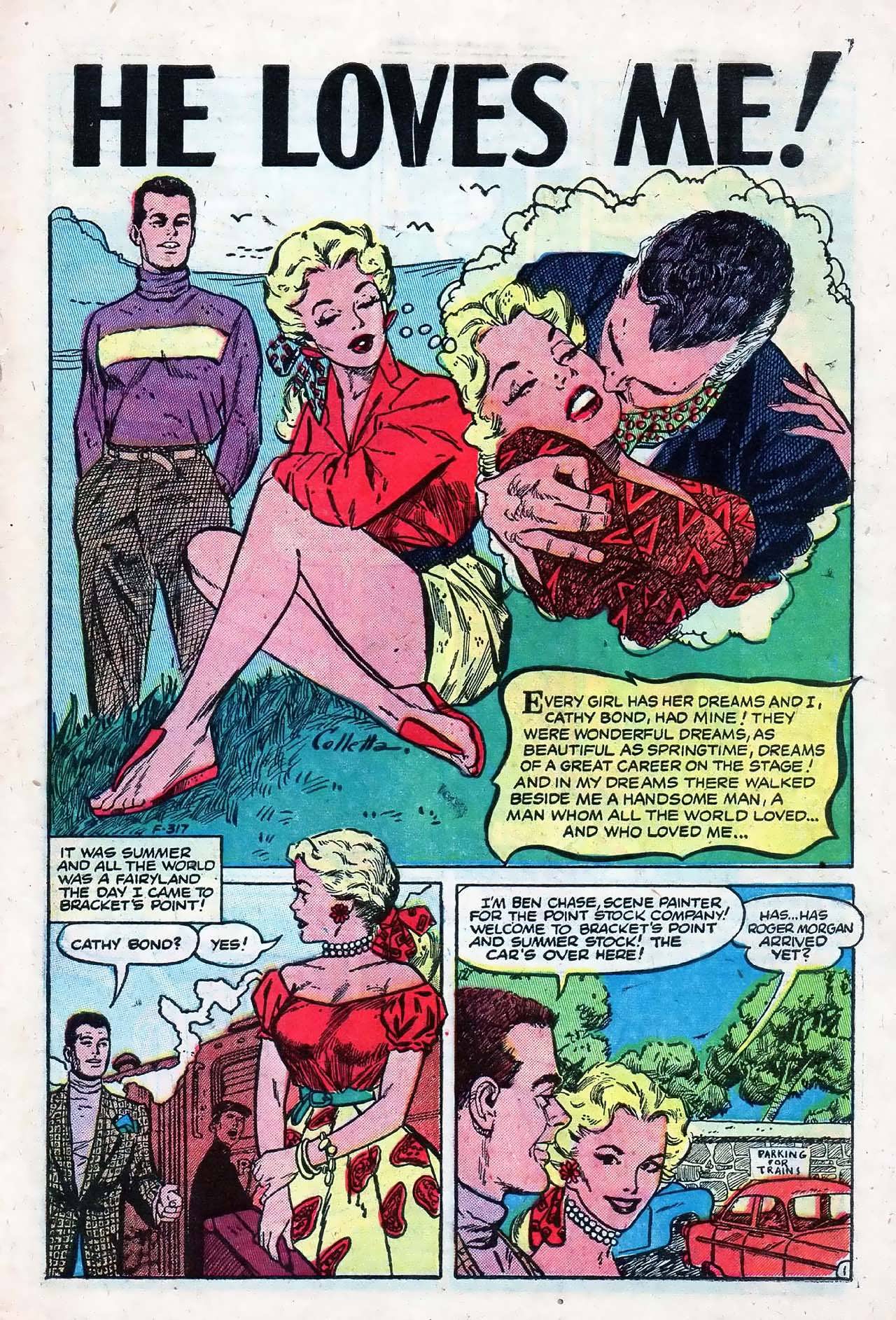 Read online Love Romances comic -  Issue #46 - 27