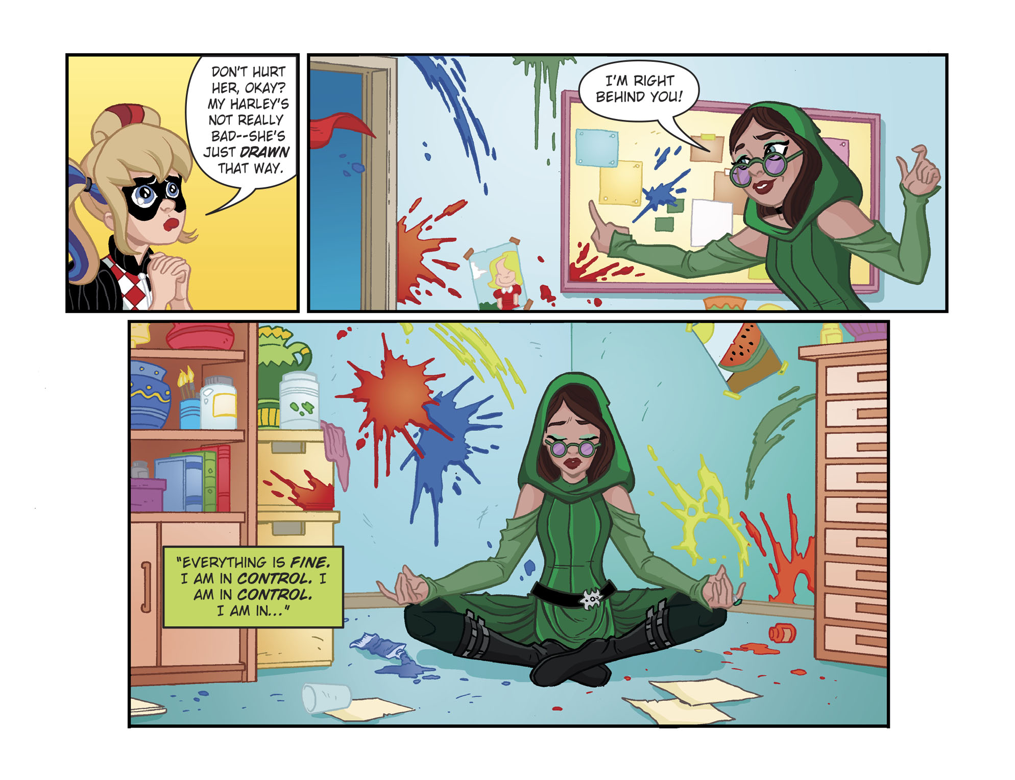 Read online DC Super Hero Girls: Out of the Bottle comic -  Issue #5 - 21