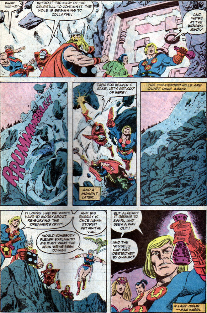Read online Eternals (1985) comic -  Issue #12 - 37