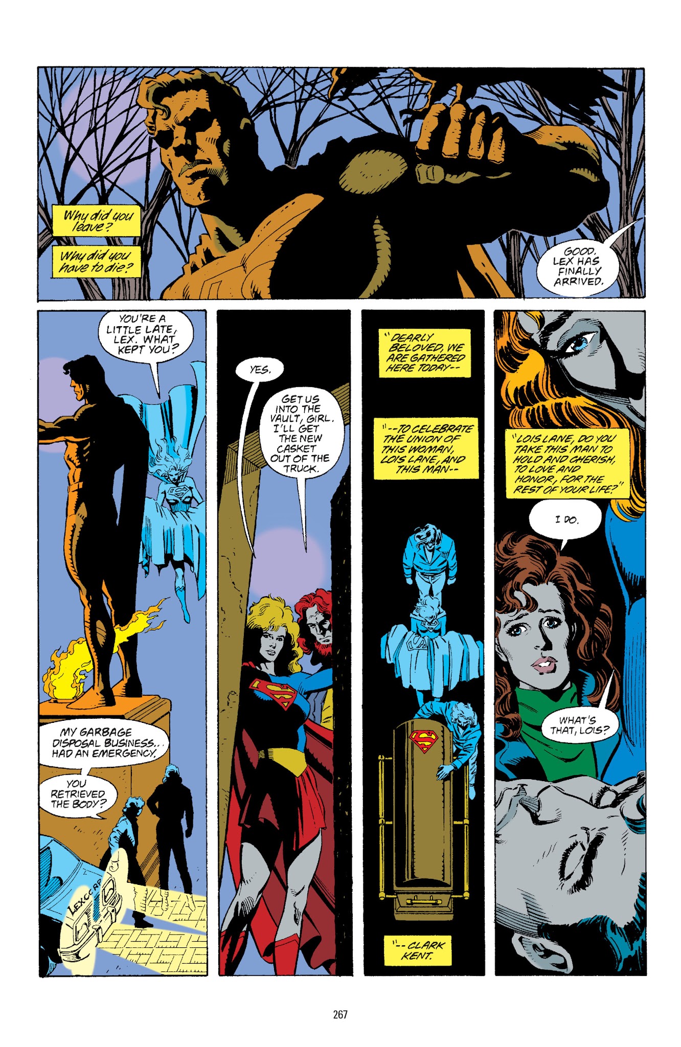 Read online Superman: Funeral For A Friend comic -  Issue # TPB - 256