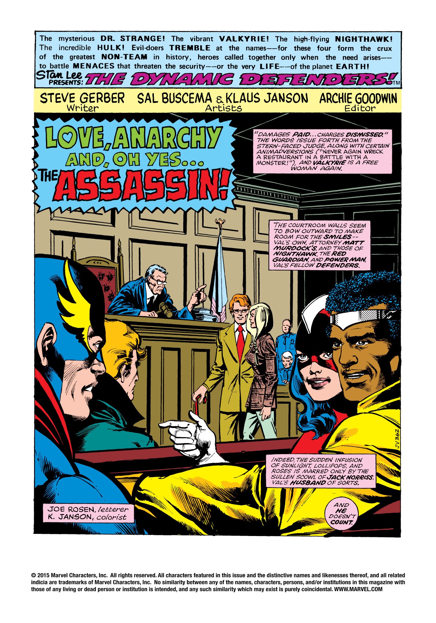 Read online Marvel Masterworks: The Defenders comic -  Issue # TPB 5 (Part 2) - 72